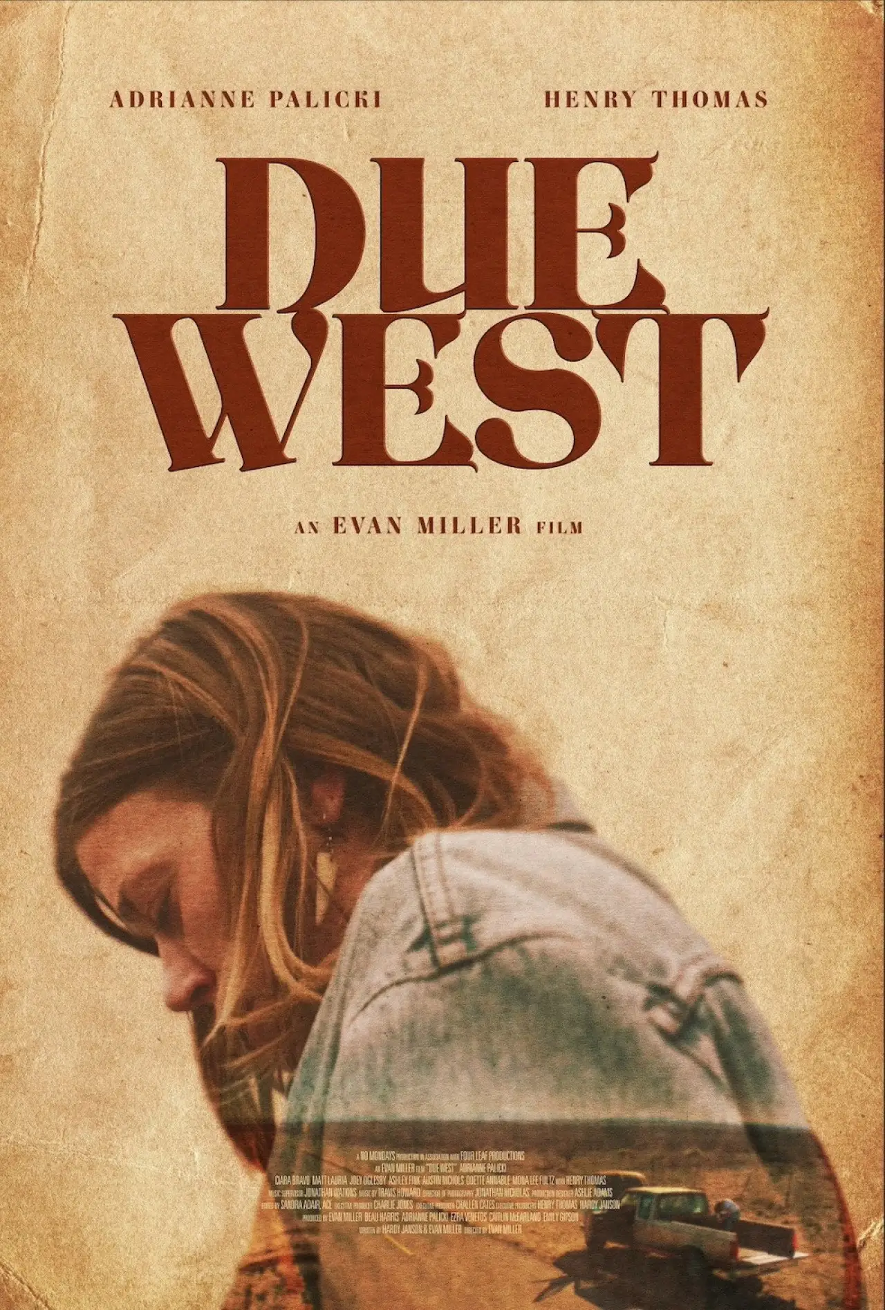 Постер к фильму "Due West"
