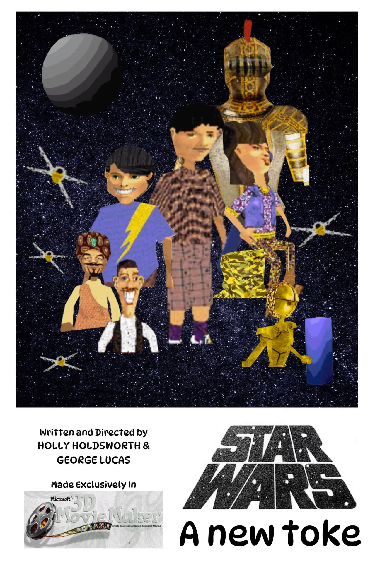Постер к фильму "Star Wars: A New Toke"