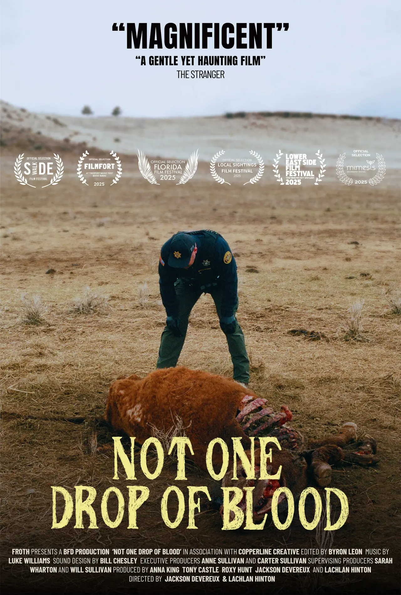 Постер к фильму "Not One Drop of Blood"