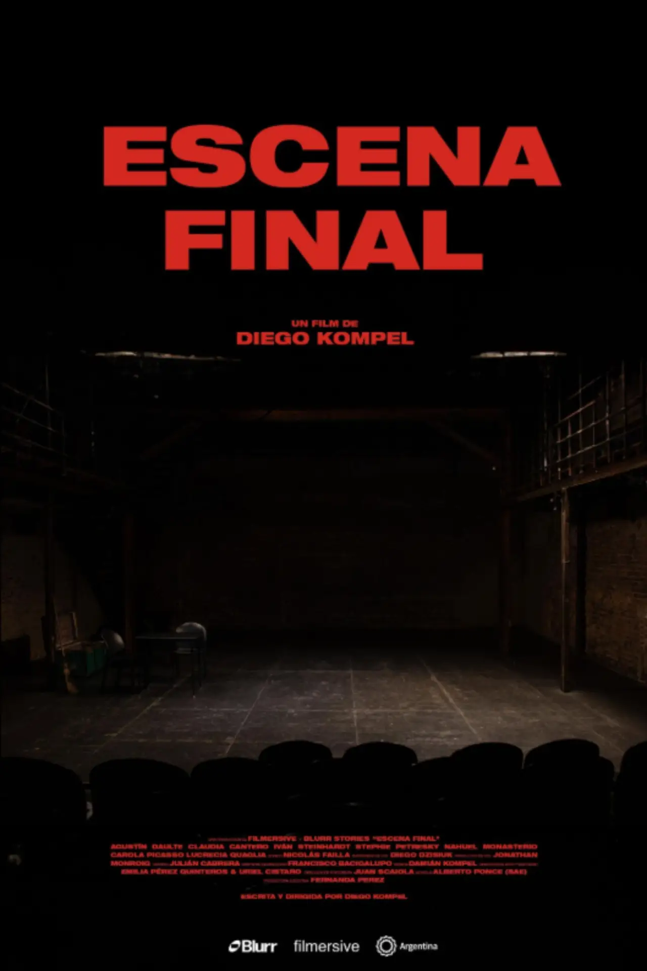 Постер к фильму "Escena final"