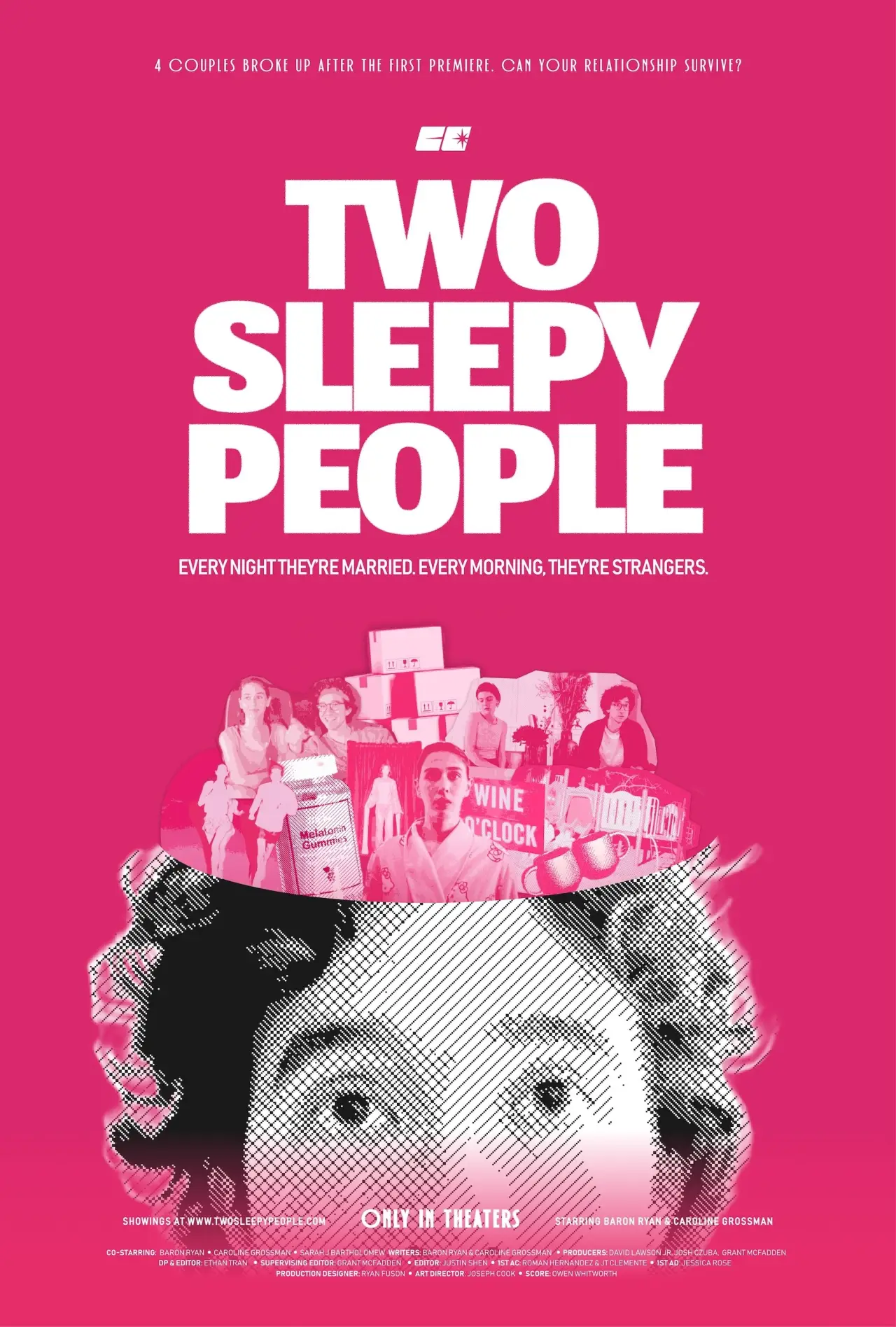 Постер к фильму "Two Sleepy People"