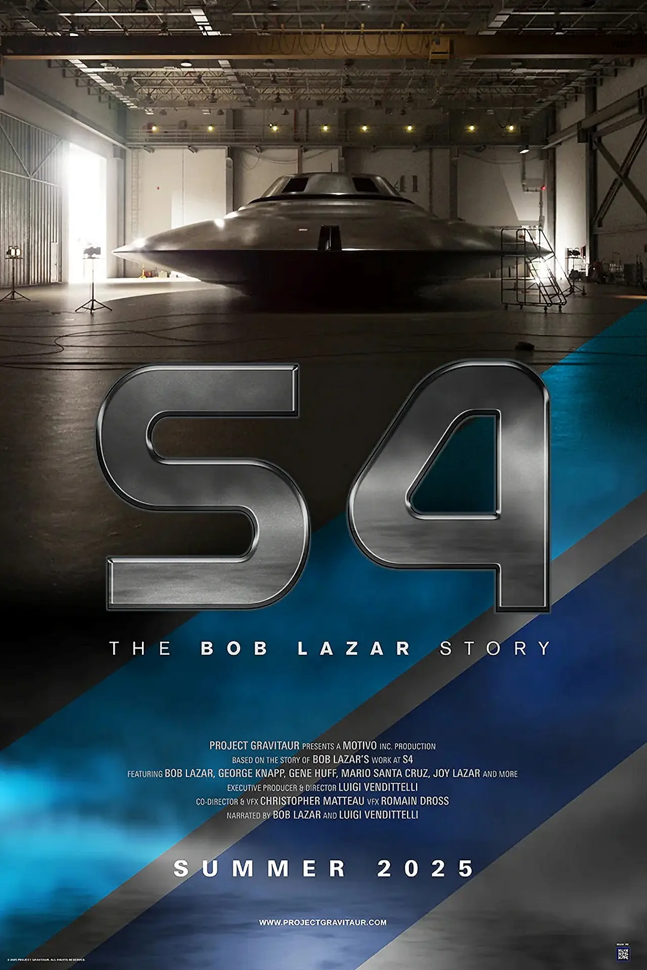 Постер к фильму "S4: Невероятная правдивая история Боба Лазара"