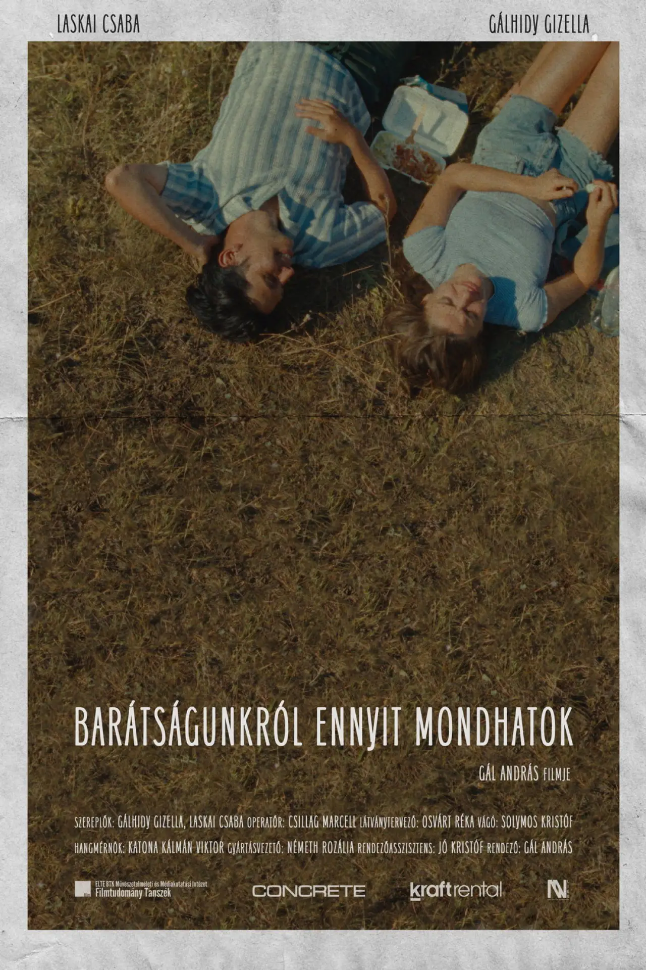 Постер к фильму "Barátságunkról ennyit mondhatok"