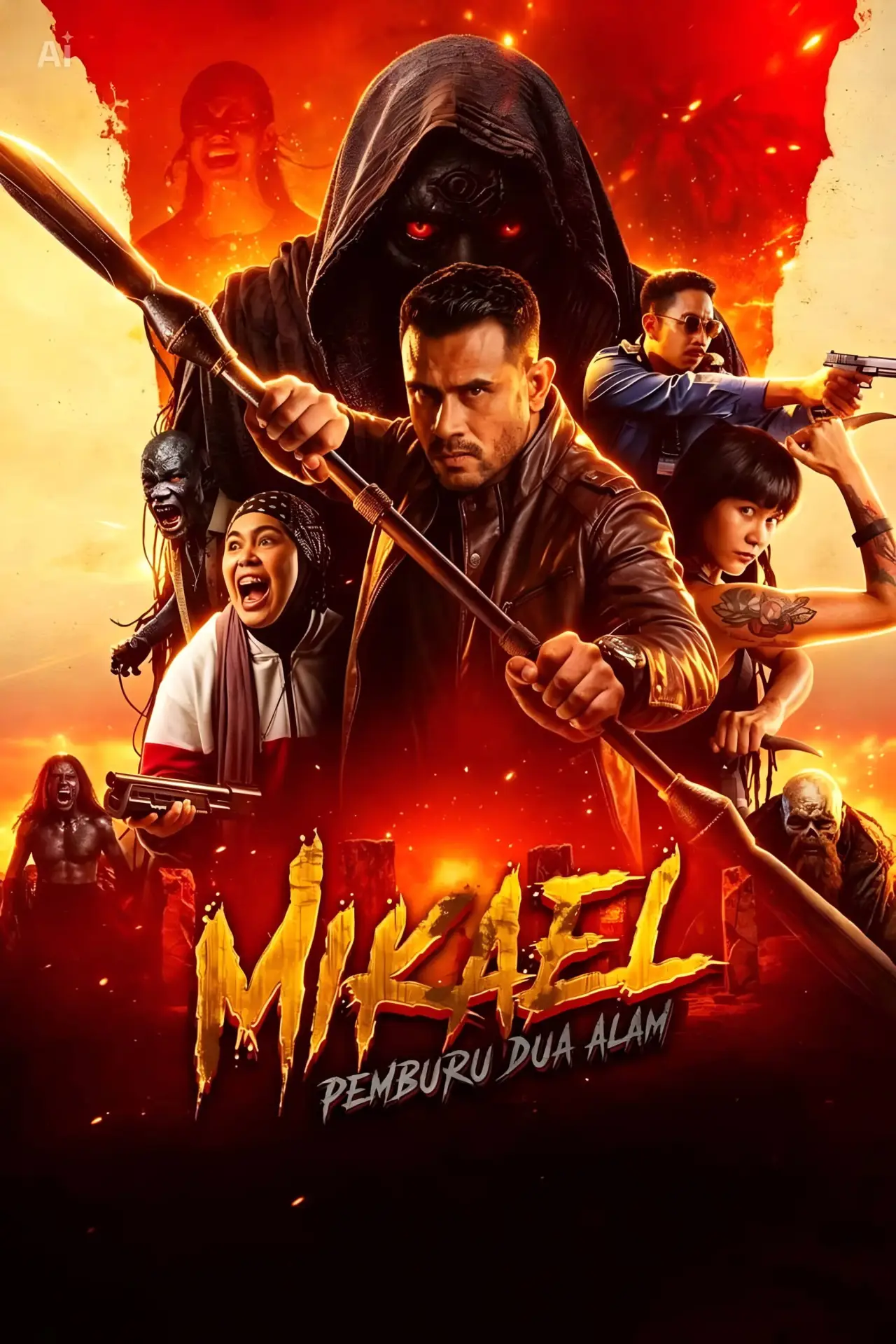 Постер к фильму "Mikael: Pemburu Dua Alam"
