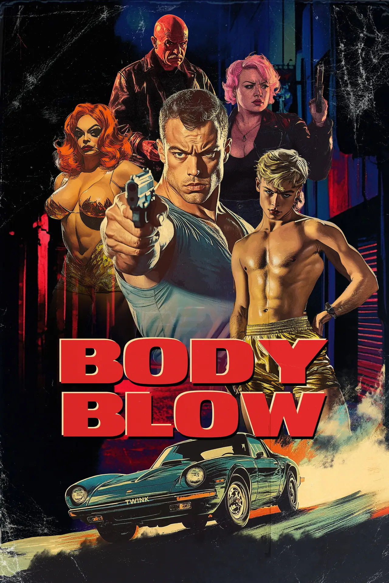 Постер к фильму "Body Blow"