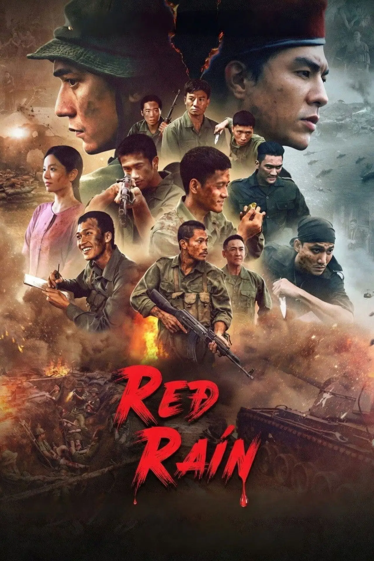 Постер к фильму "Mưa đỏ"