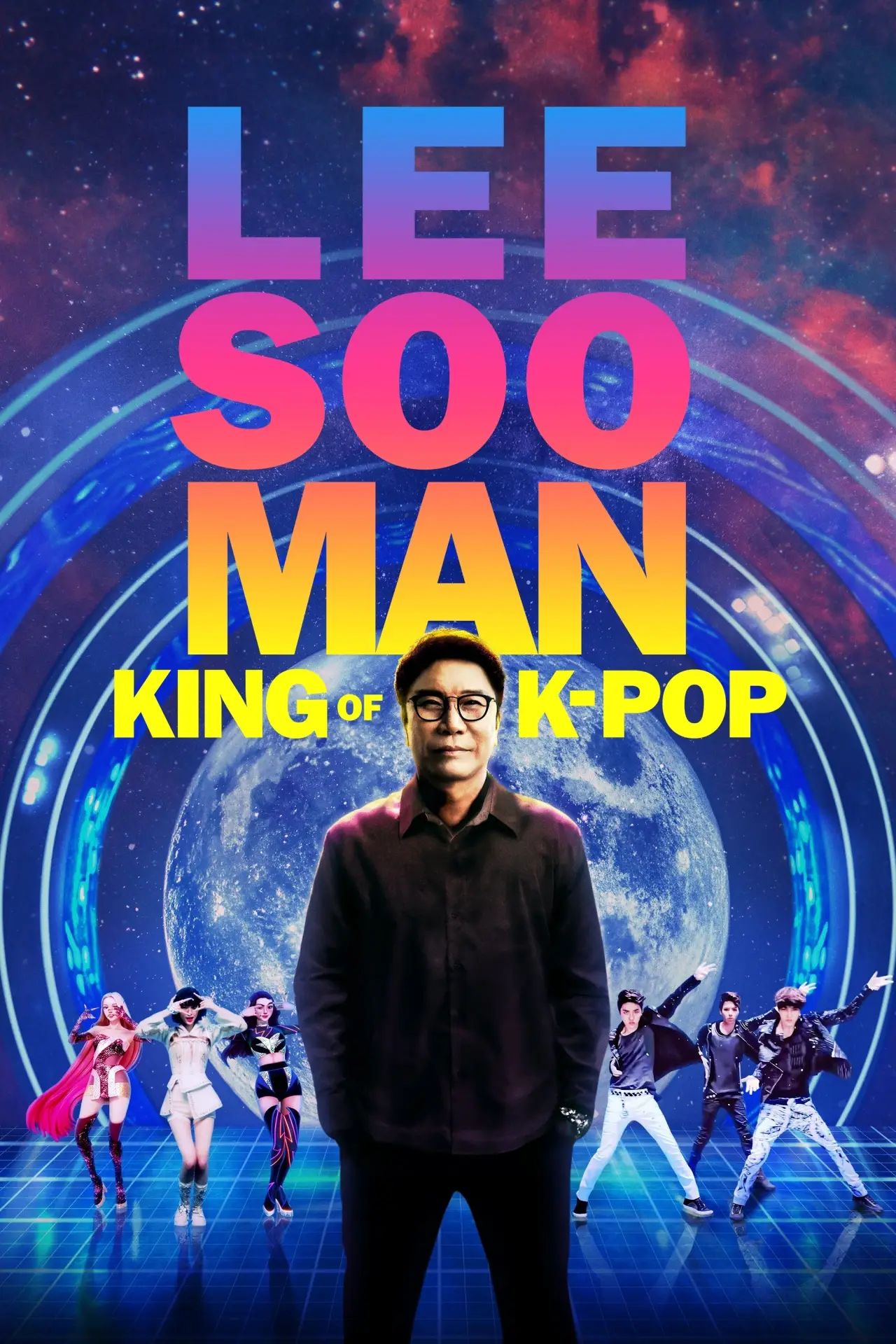 Постер к фильму "Lee Soo Man: King of K-Pop"
