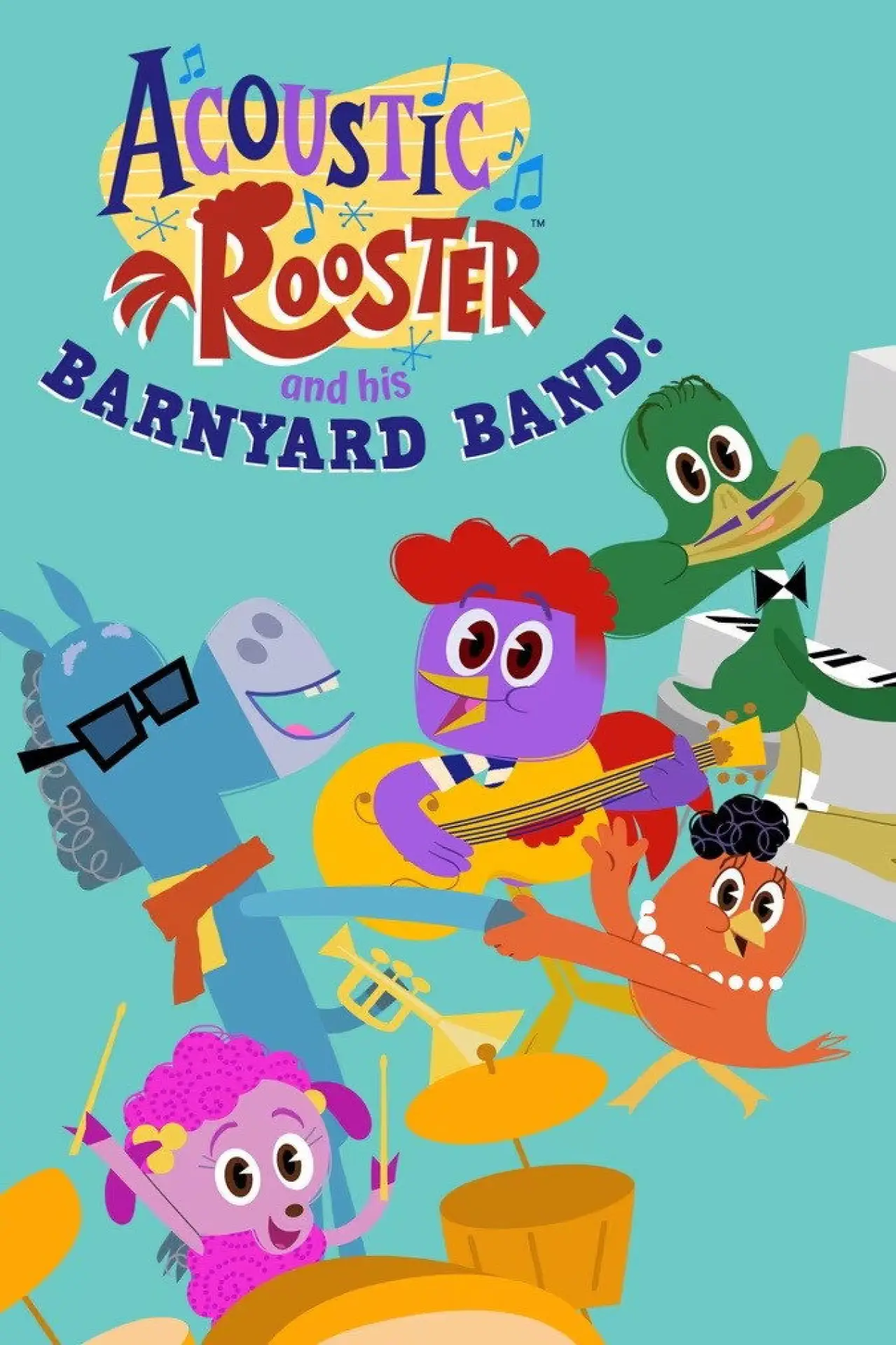 Постер к фильму "Acoustic Rooster and His Barnyard Band"