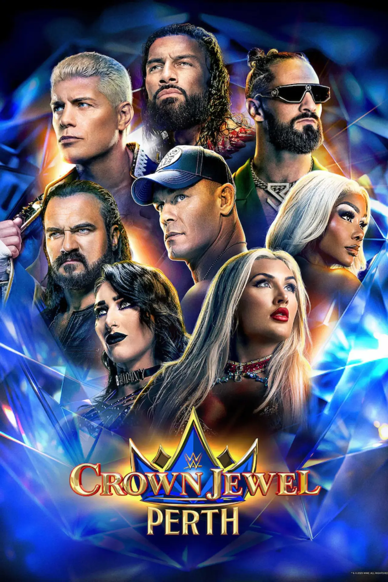 Постер к фильму "WWE Crown Jewel 2025"