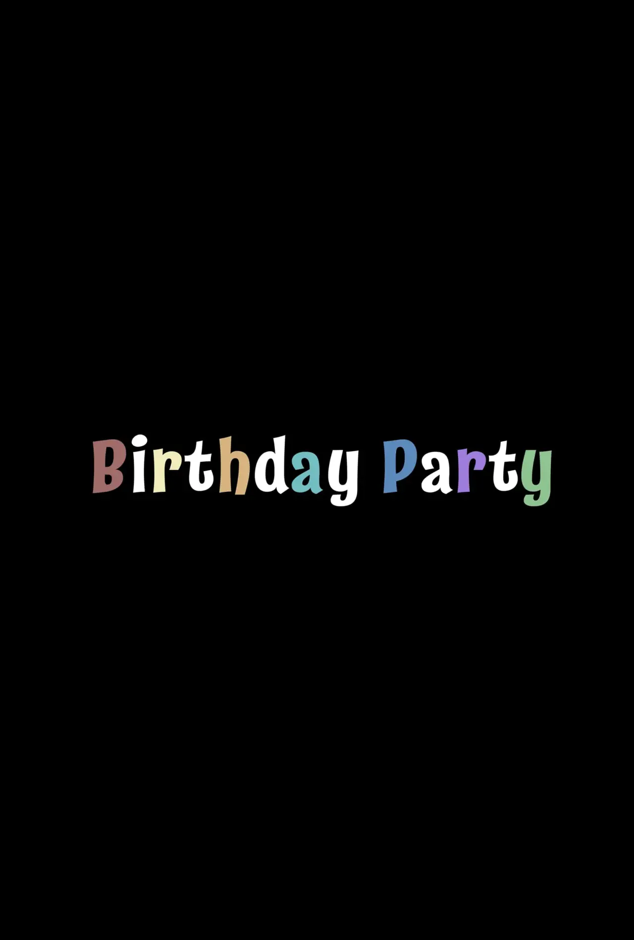 Постер к фильму "Birthday Party"