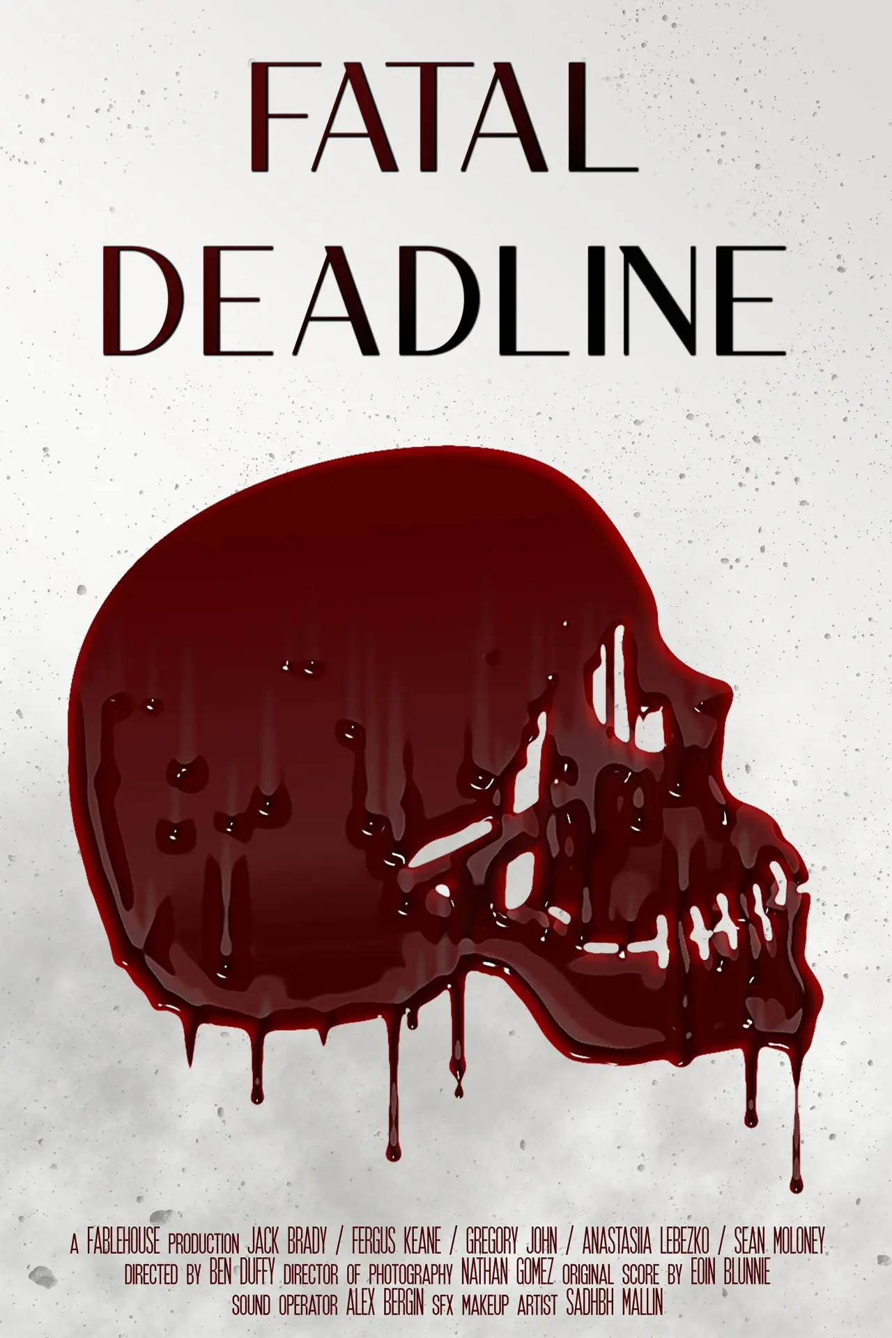 Постер к фильму "Fatal Deadline"