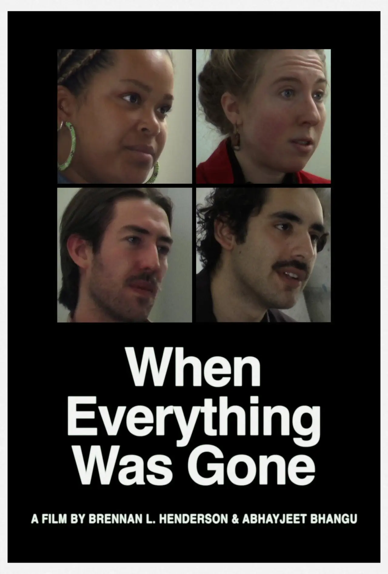 Постер к фильму "When Everything Was Gone"