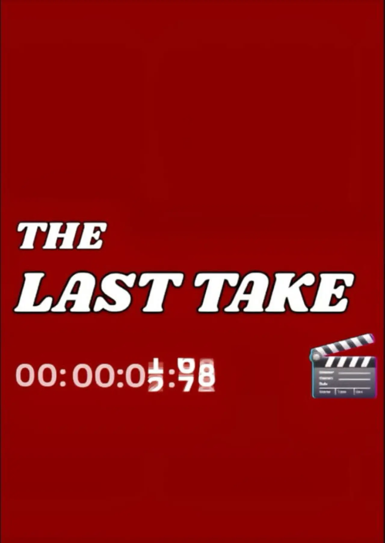Постер к фильму "The Last Take"