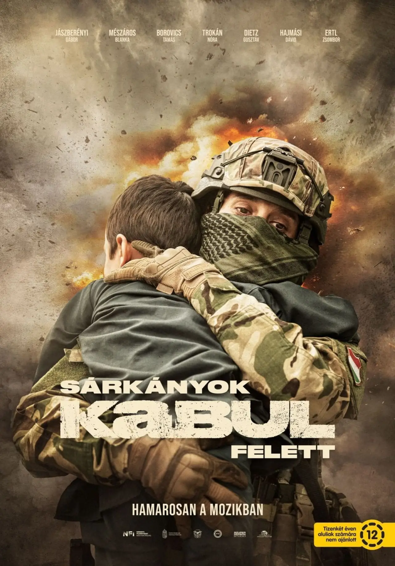 Постер к фильму "Sárkányok Kabul felett"
