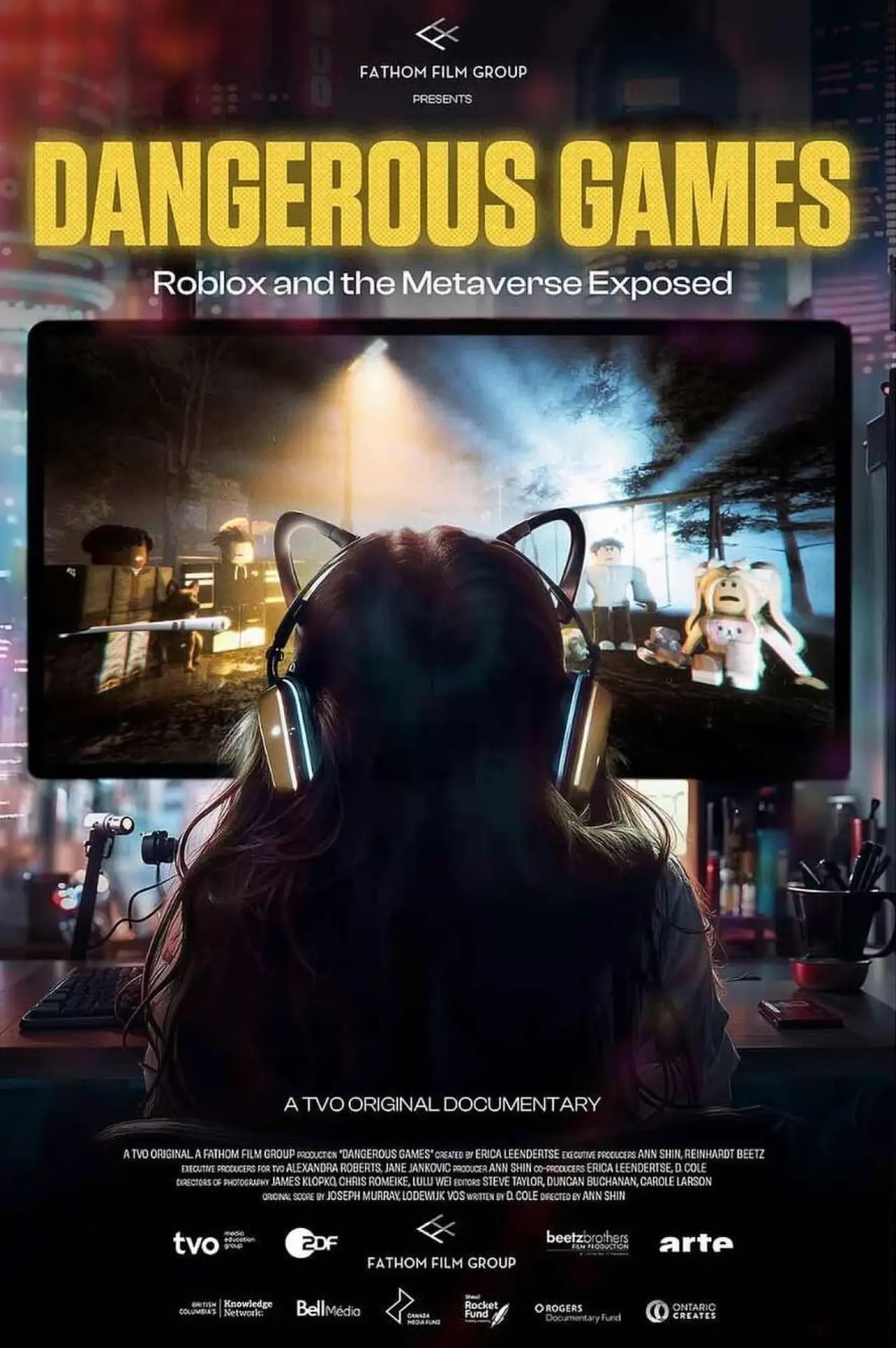 Постер к фильму "Dangerous Games: Roblox and the Metaverse Exposed"
