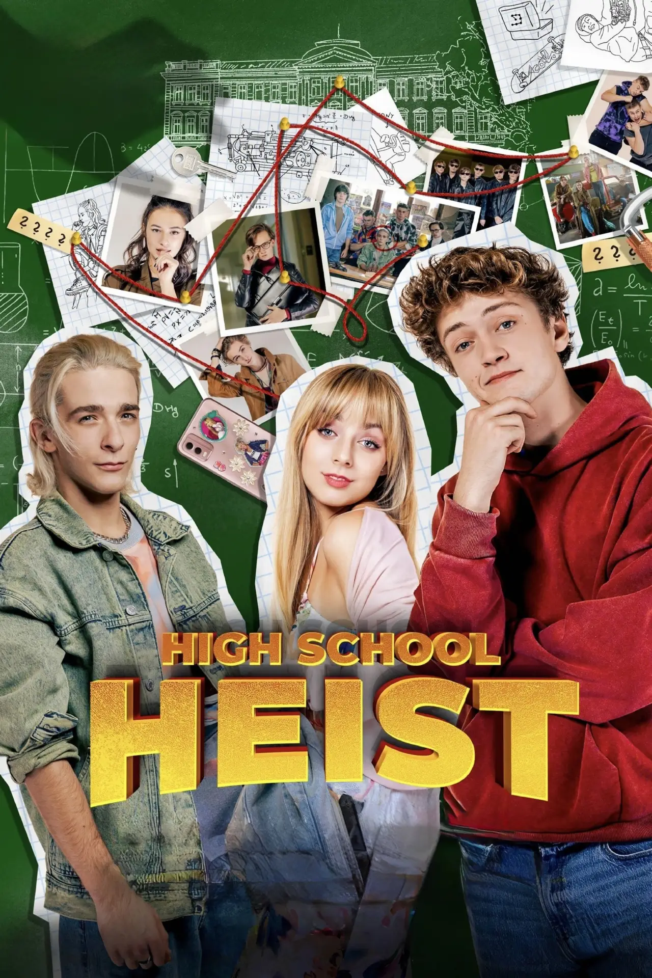 Постер к фильму "High School Heist"