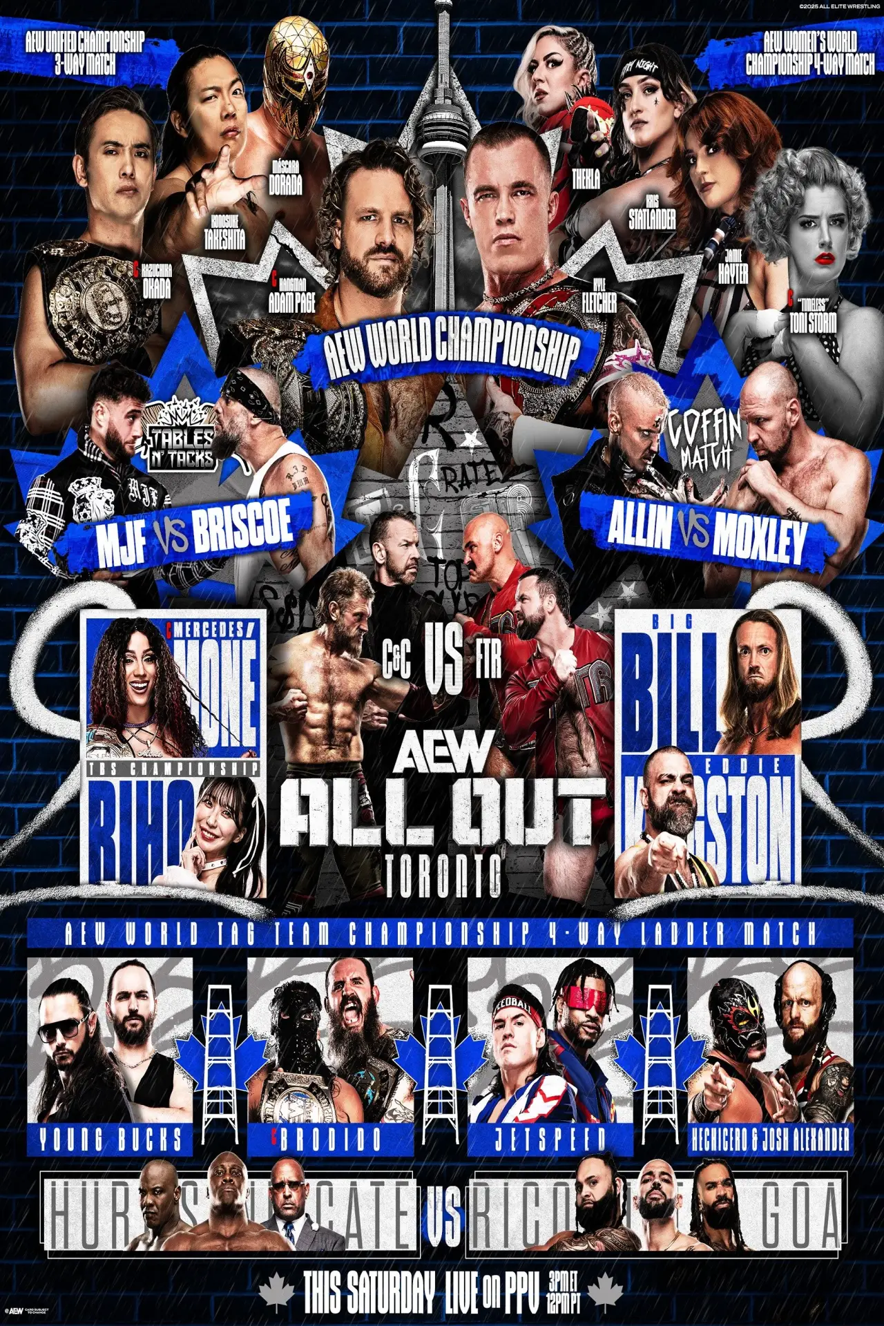 Постер к фильму "AEW All Out 2025"