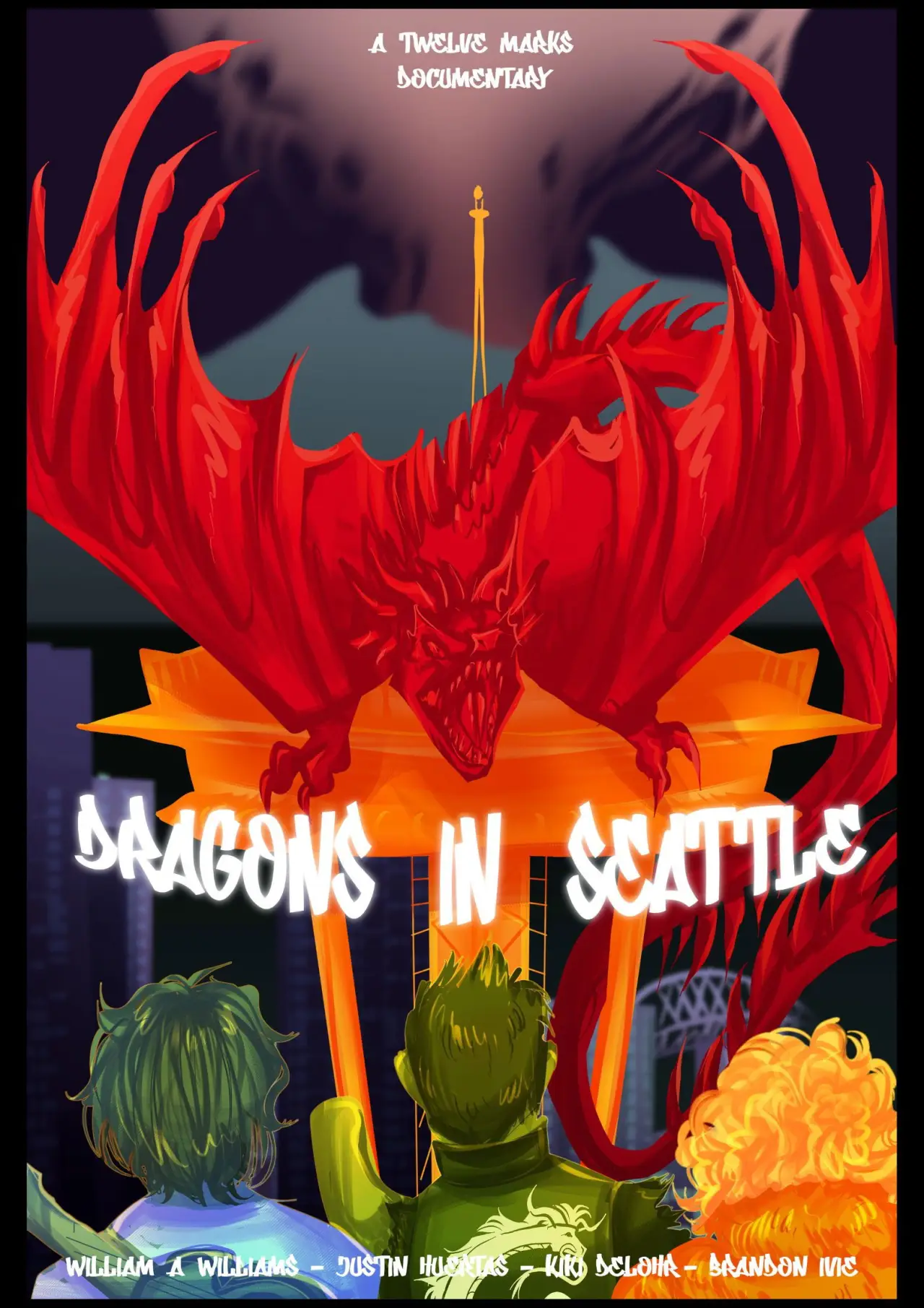 Постер к фильму "Dragons In Seattle"