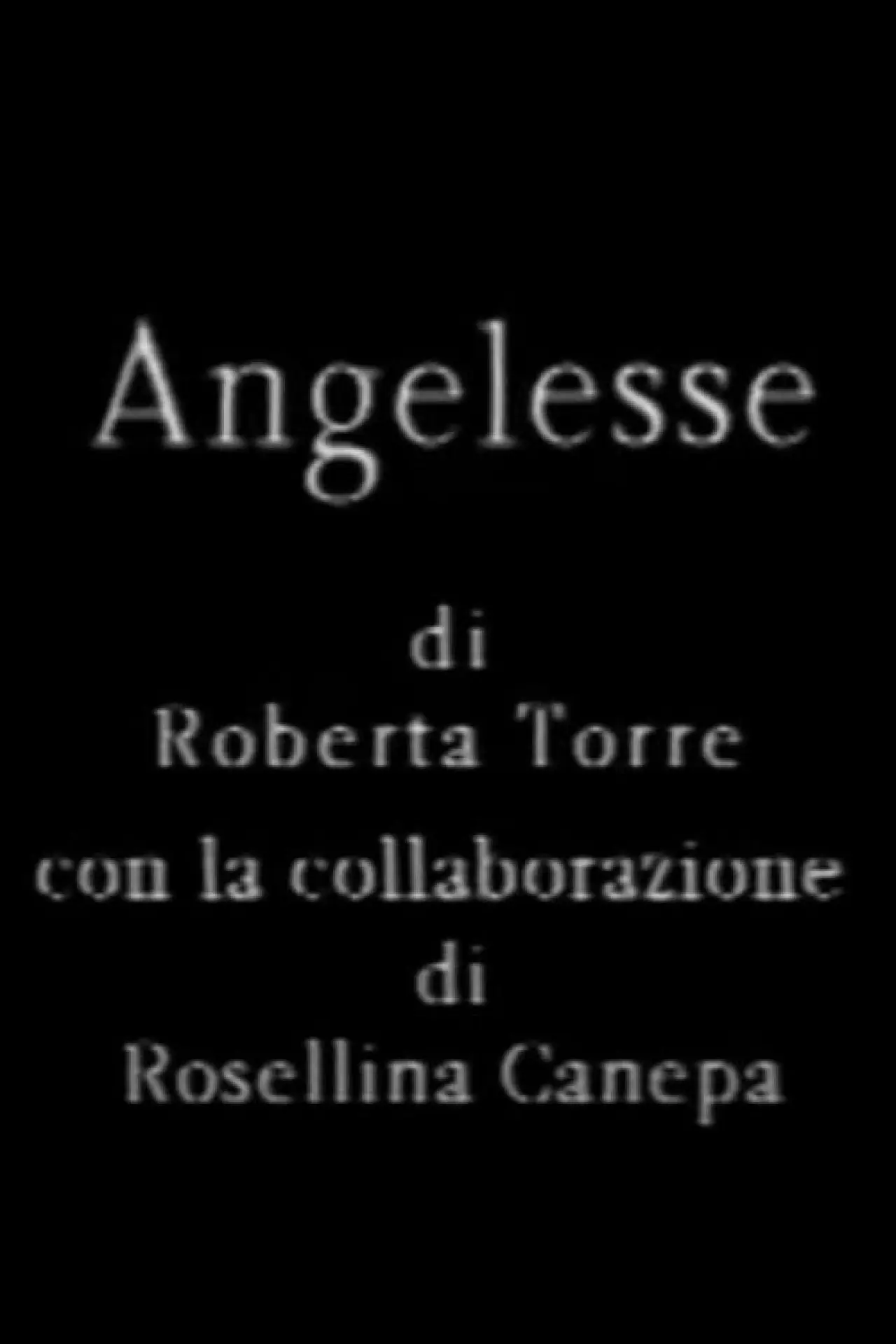Постер к фильму "Angelesse"