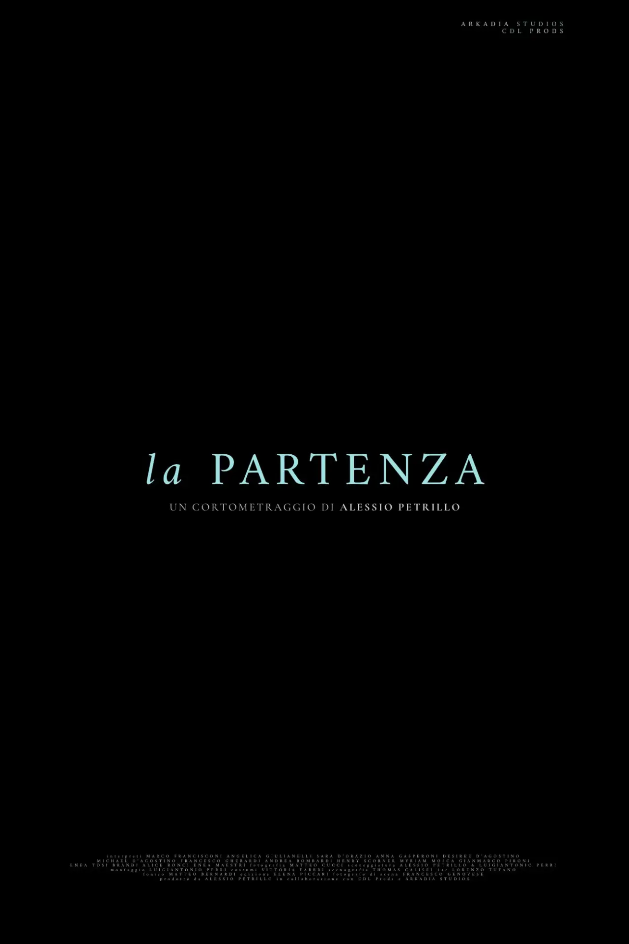Постер к фильму "La partenza"