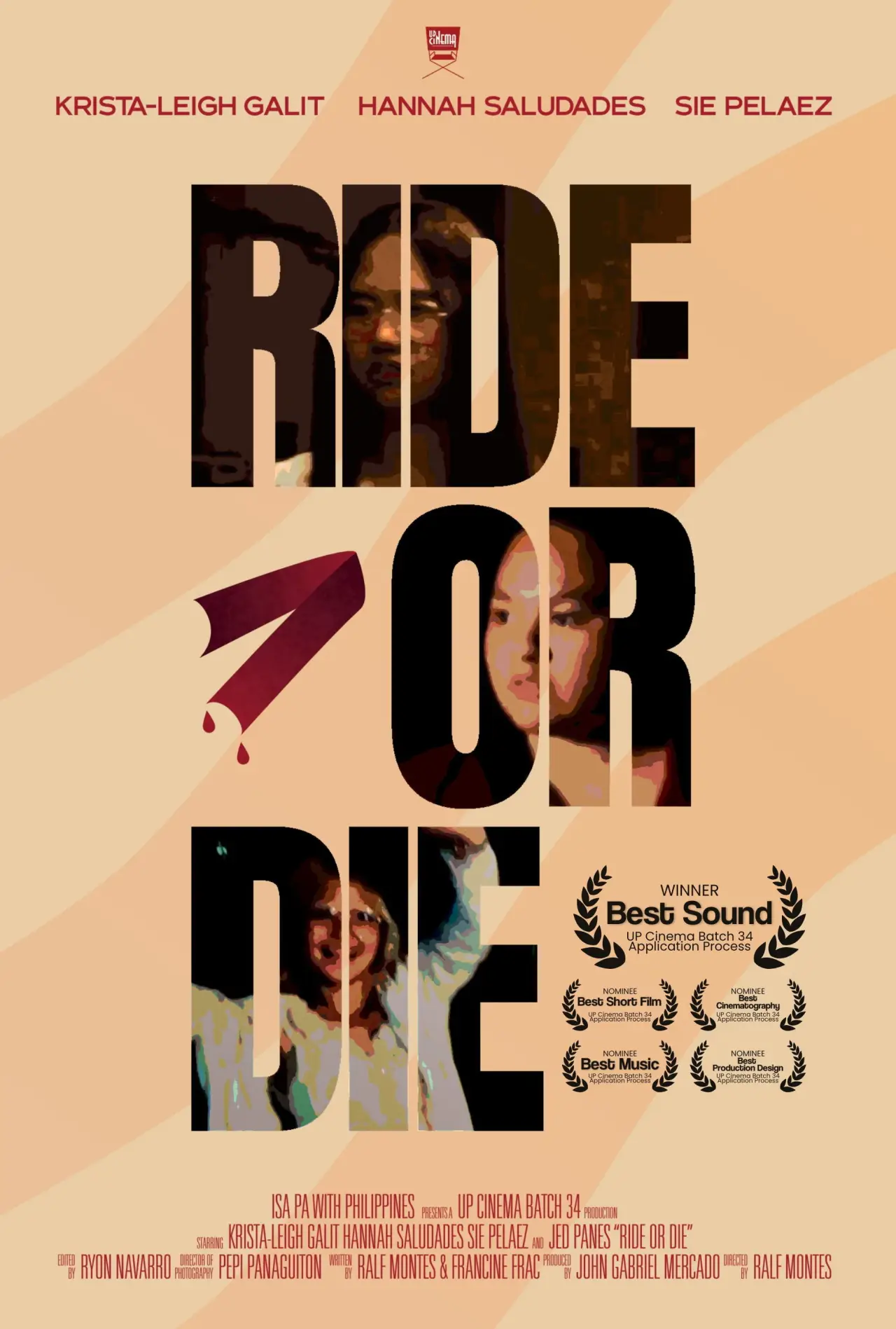 Постер к фильму "Ride or Die"