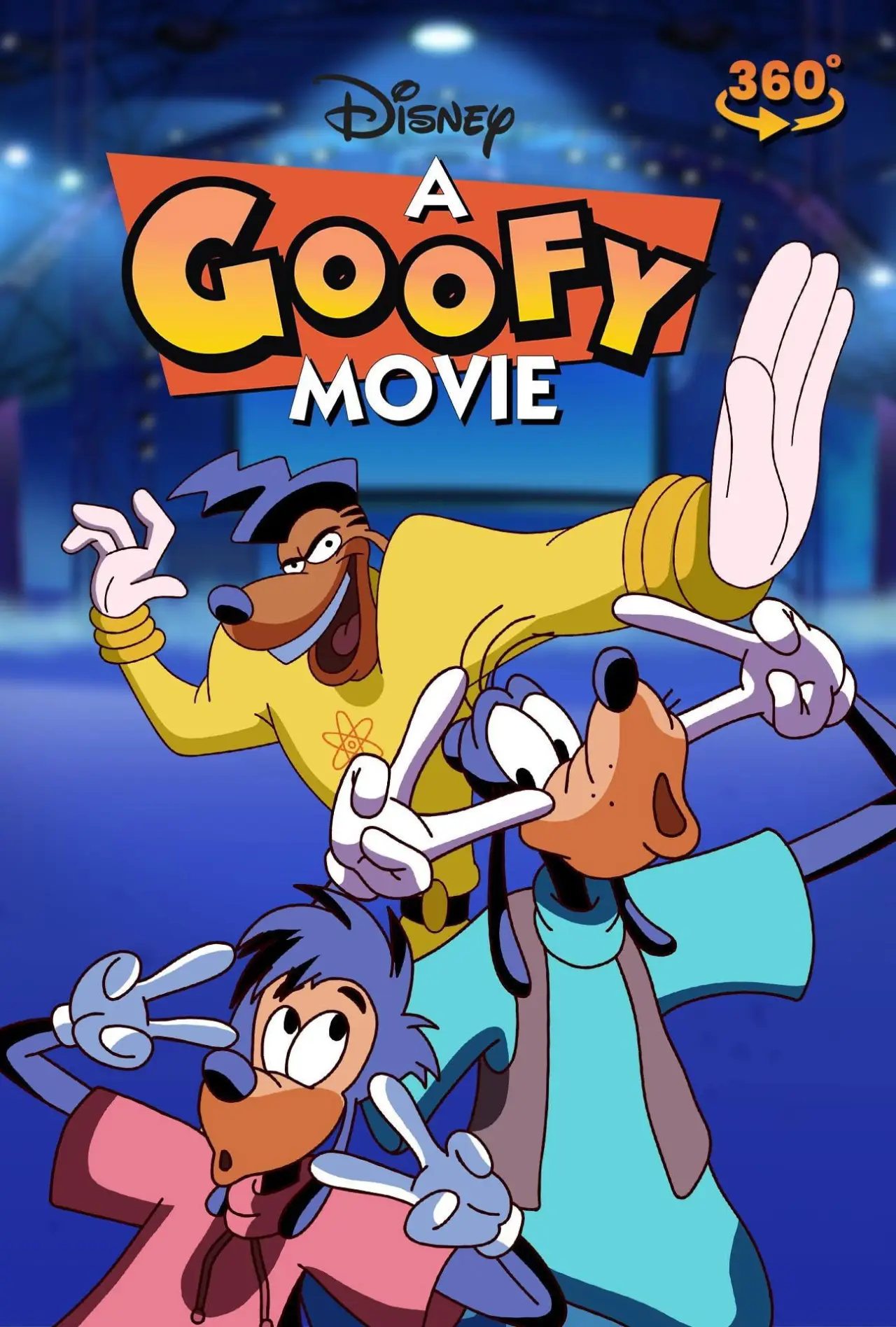 Постер к фильму "Powerline Live! A Goofy Movie 360° Concert Experience"