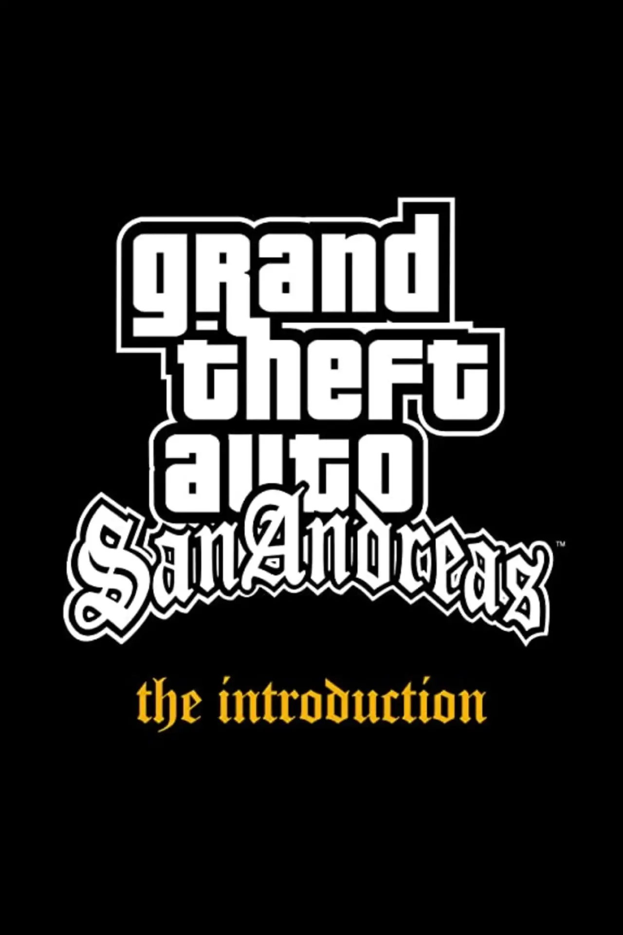 Постер к фильму "Grand Theft Auto: San Andreas - The Introduction"