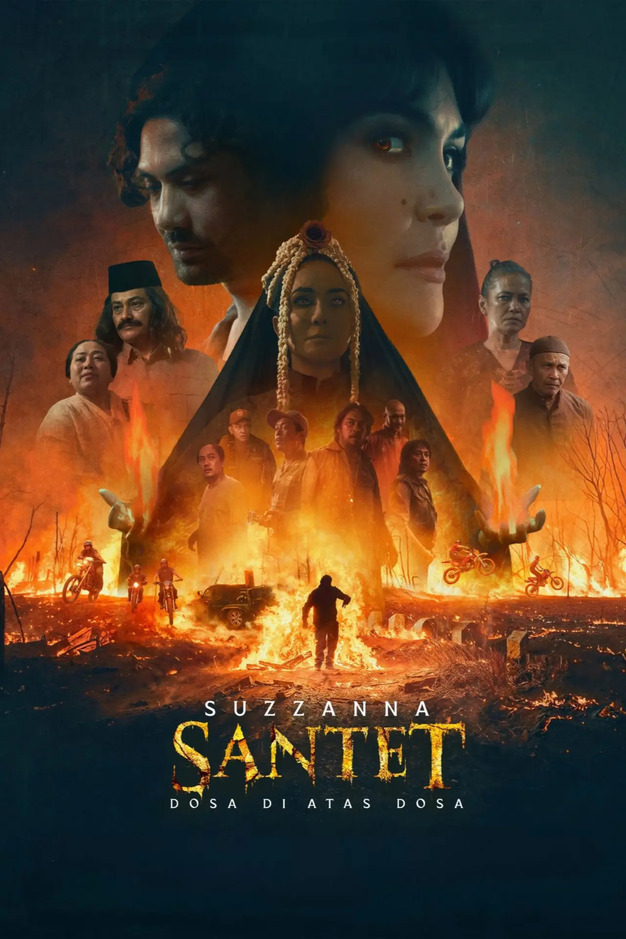 Постер к фильму "Suzzanna: Santet Dosa di Atas Dosa"