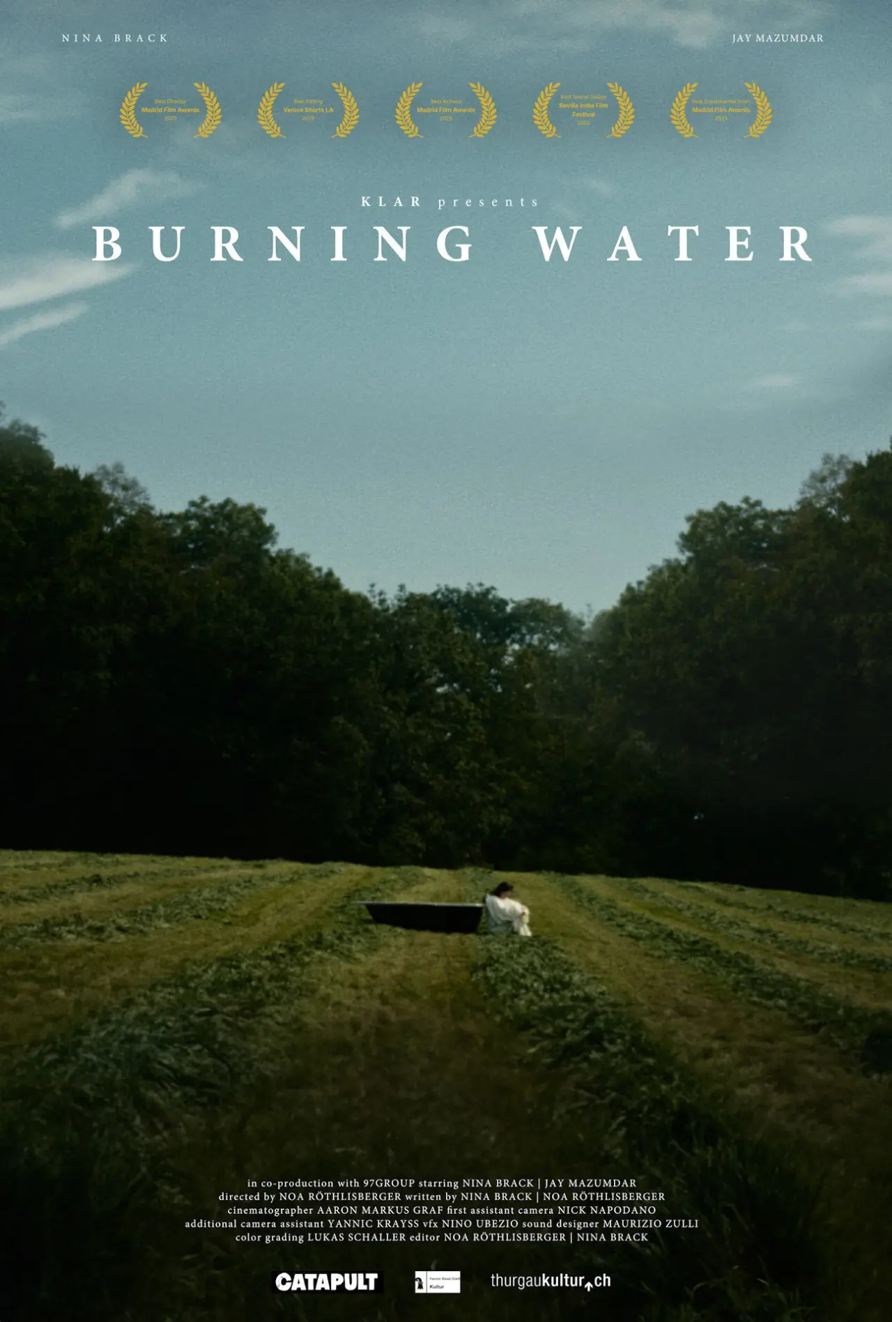 Постер к фильму "Burning Water"