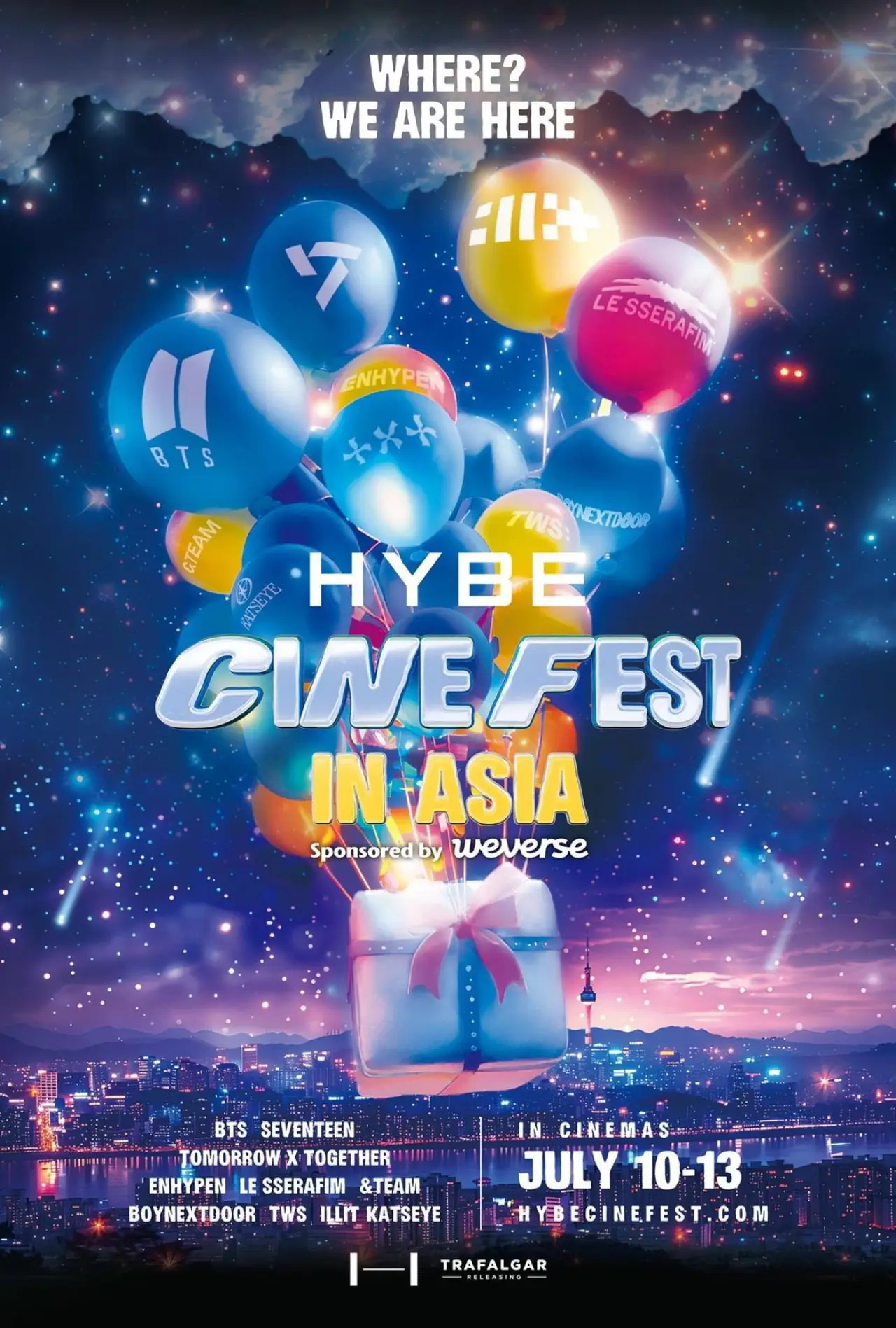 Постер к фильму "HYBE Cine Fest in Asia"