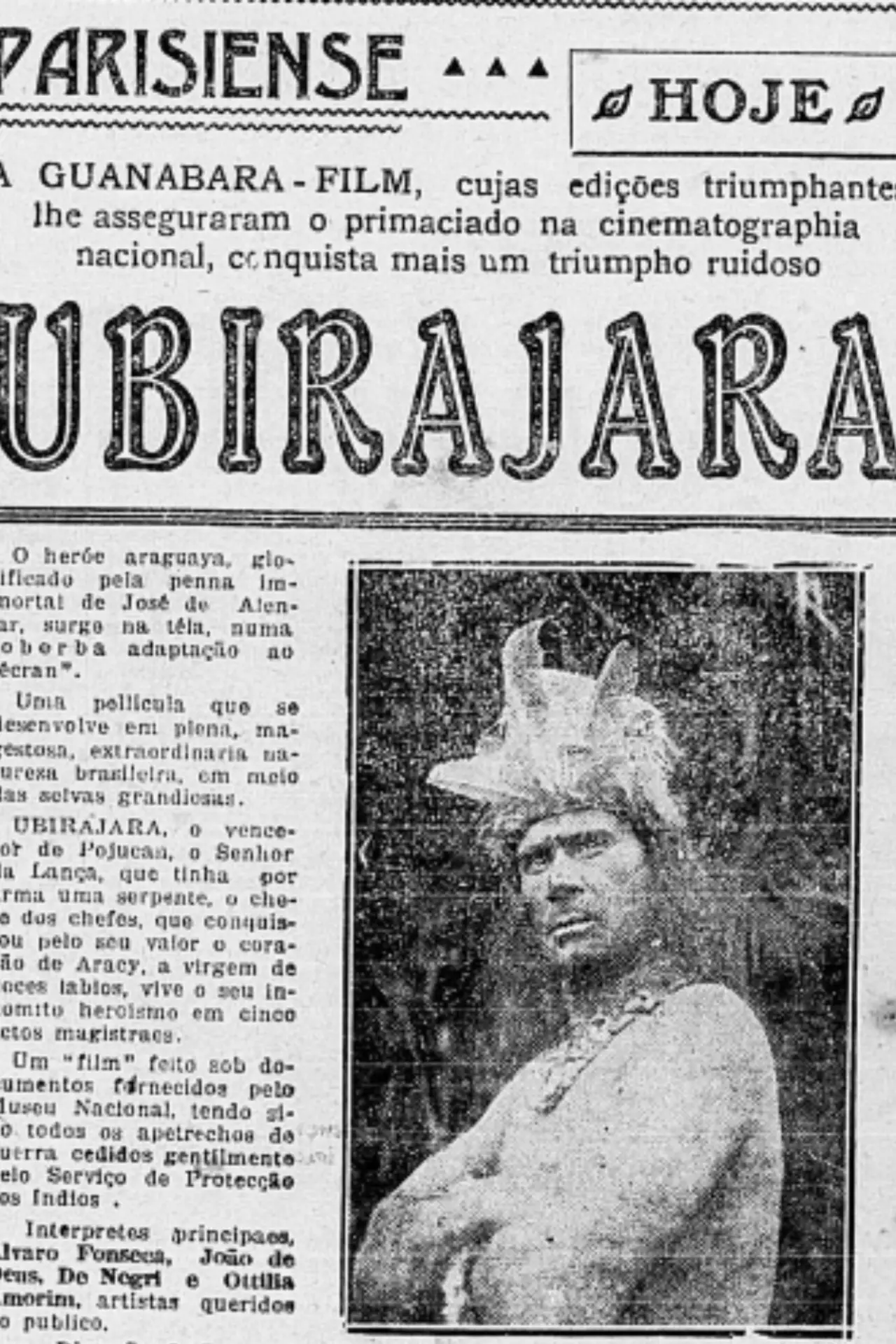 Постер к фильму "Ubirajara"