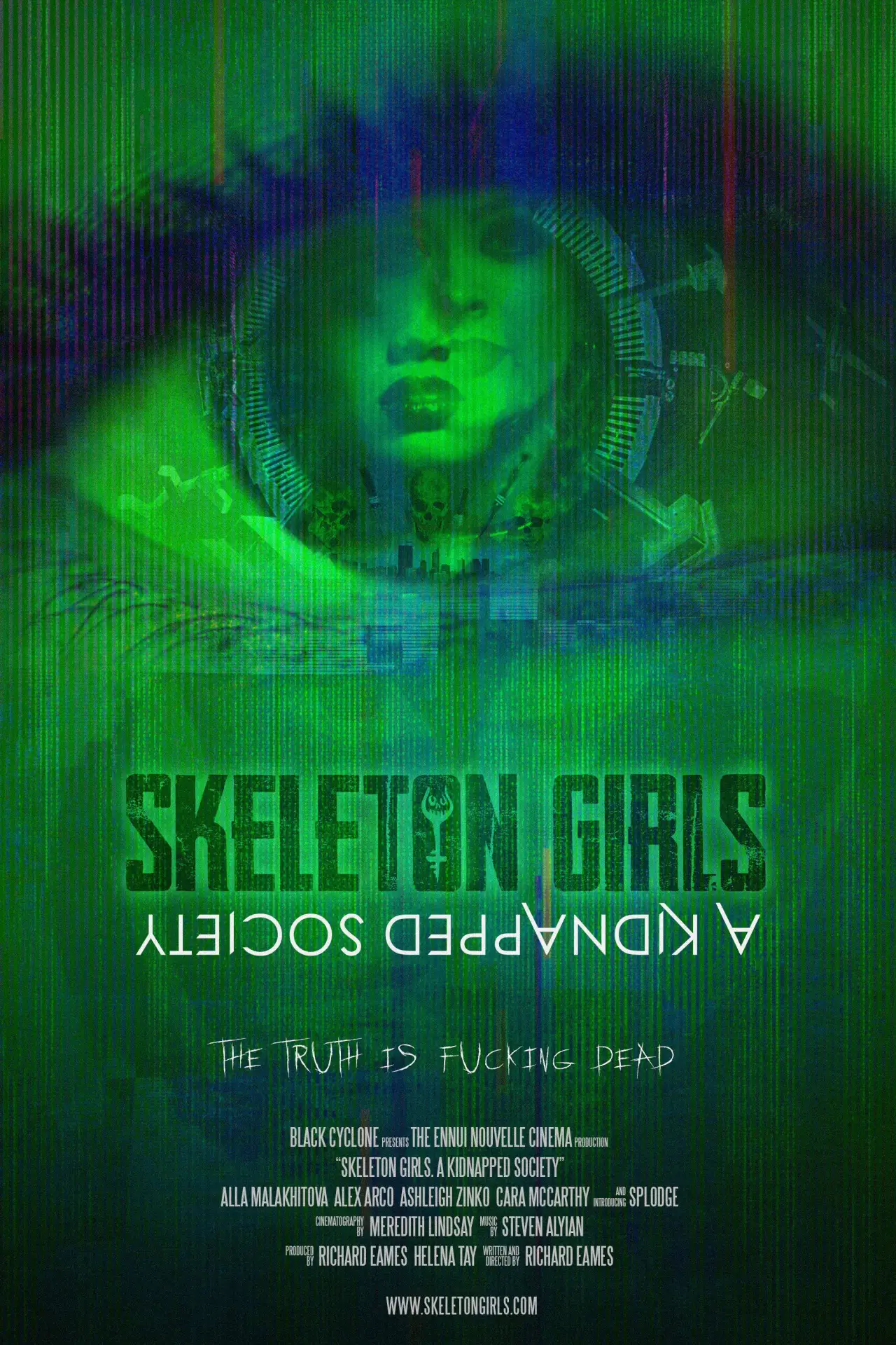 Постер к фильму "Skeleton Girls. A Kidnapped Society"