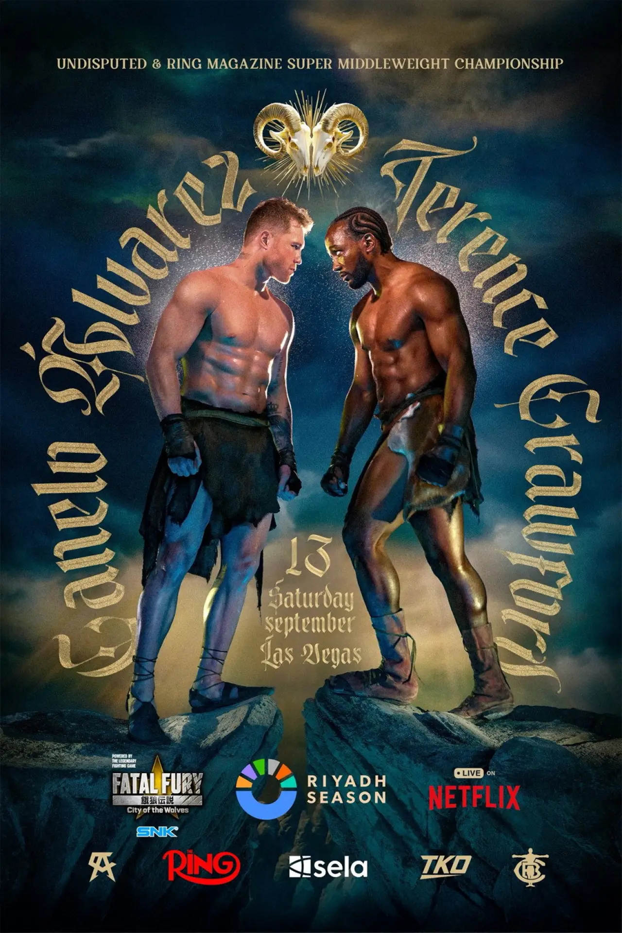 Постер к фильму "Canelo Álvarez vs. Terence Crawford"