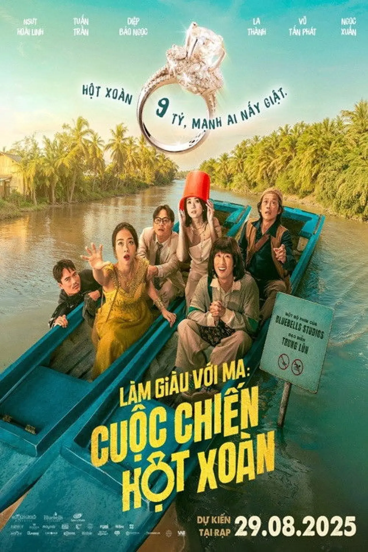 Постер к фильму "Làm Giàu Với Ma 2: Cuộc Chiến Hột Xoàn"