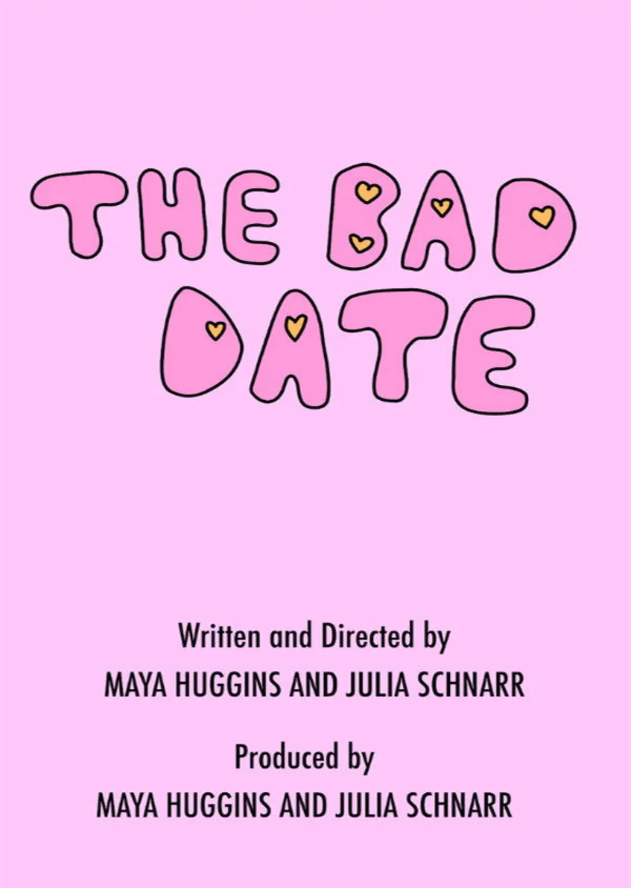 Постер к фильму "The Bad Date"