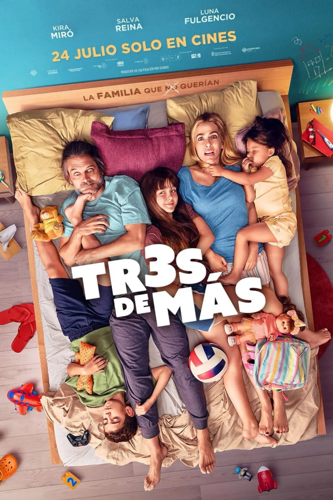 Постер к фильму "Tres de más"