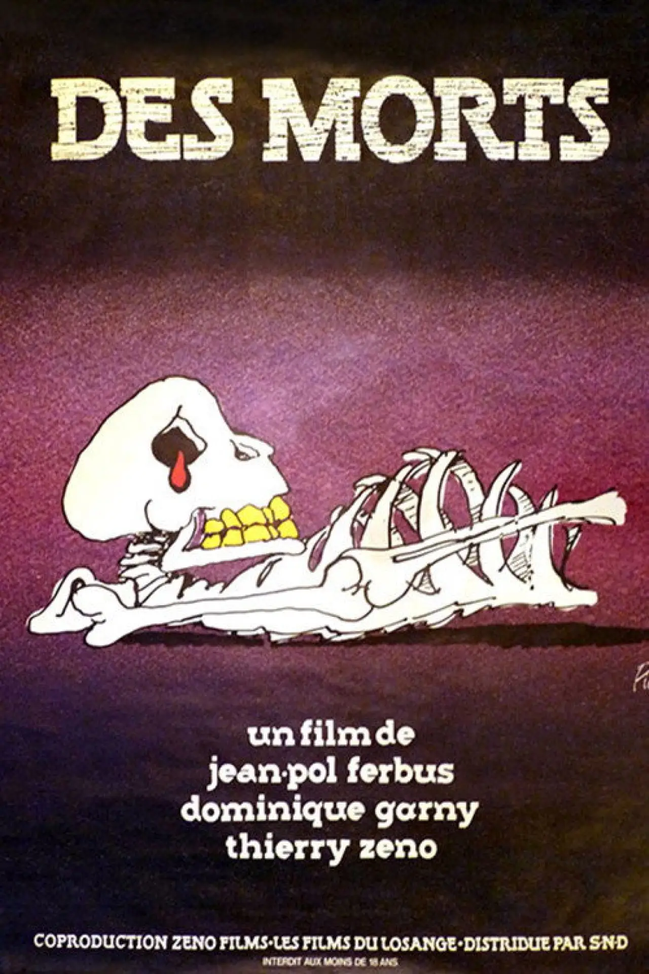 Постер к фильму "Des morts"