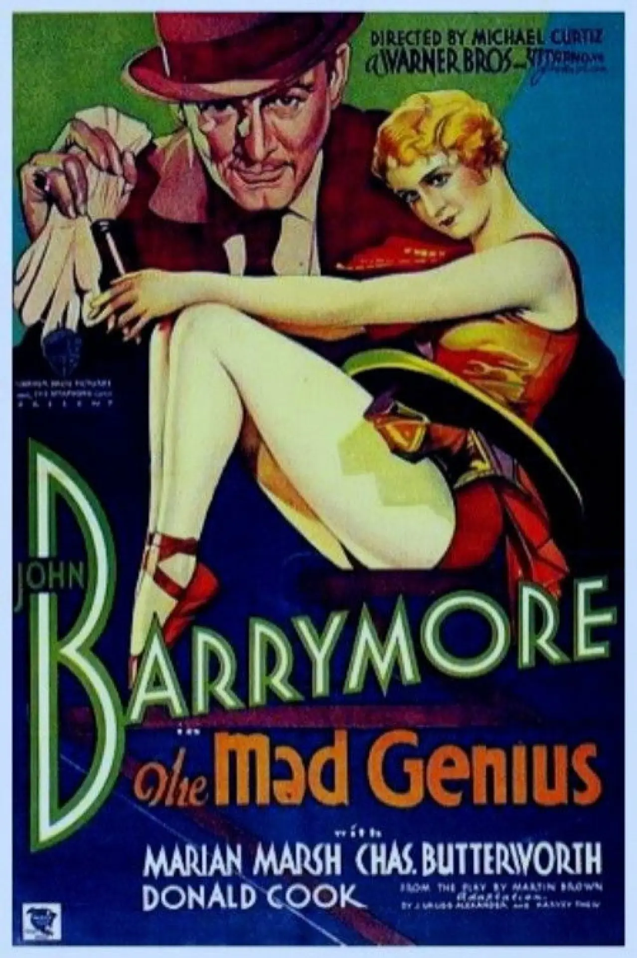 Постер к фильму "The Mad Genius"