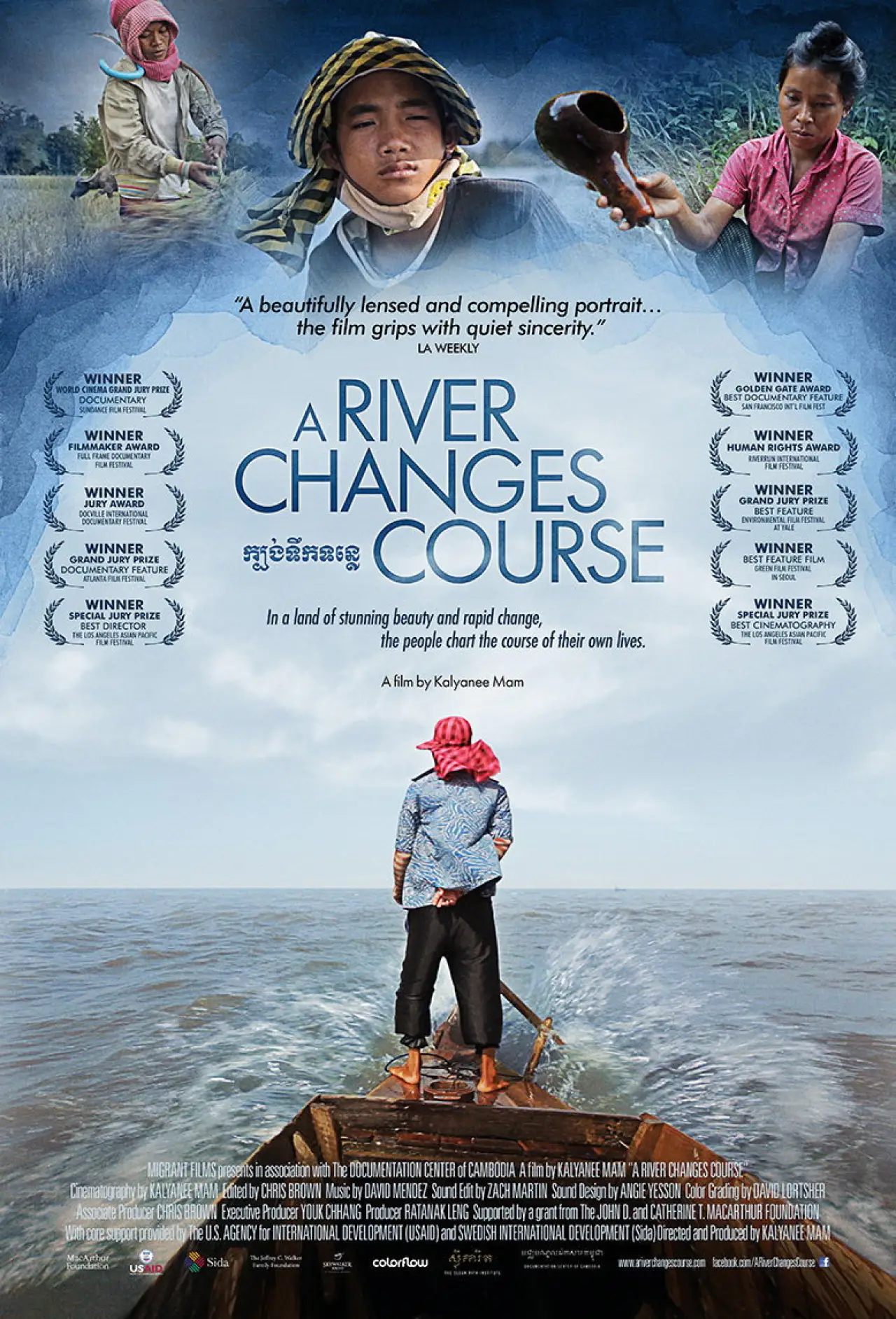 Постер к фильму "A River Changes Course"