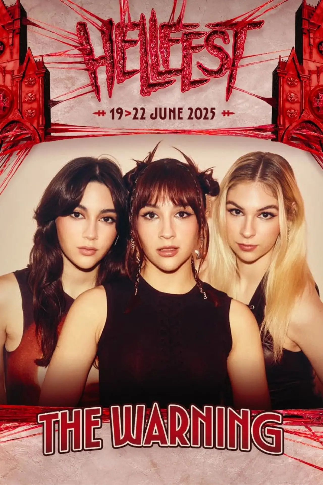 Постер к фильму "The Warning - Hellfest 2025"