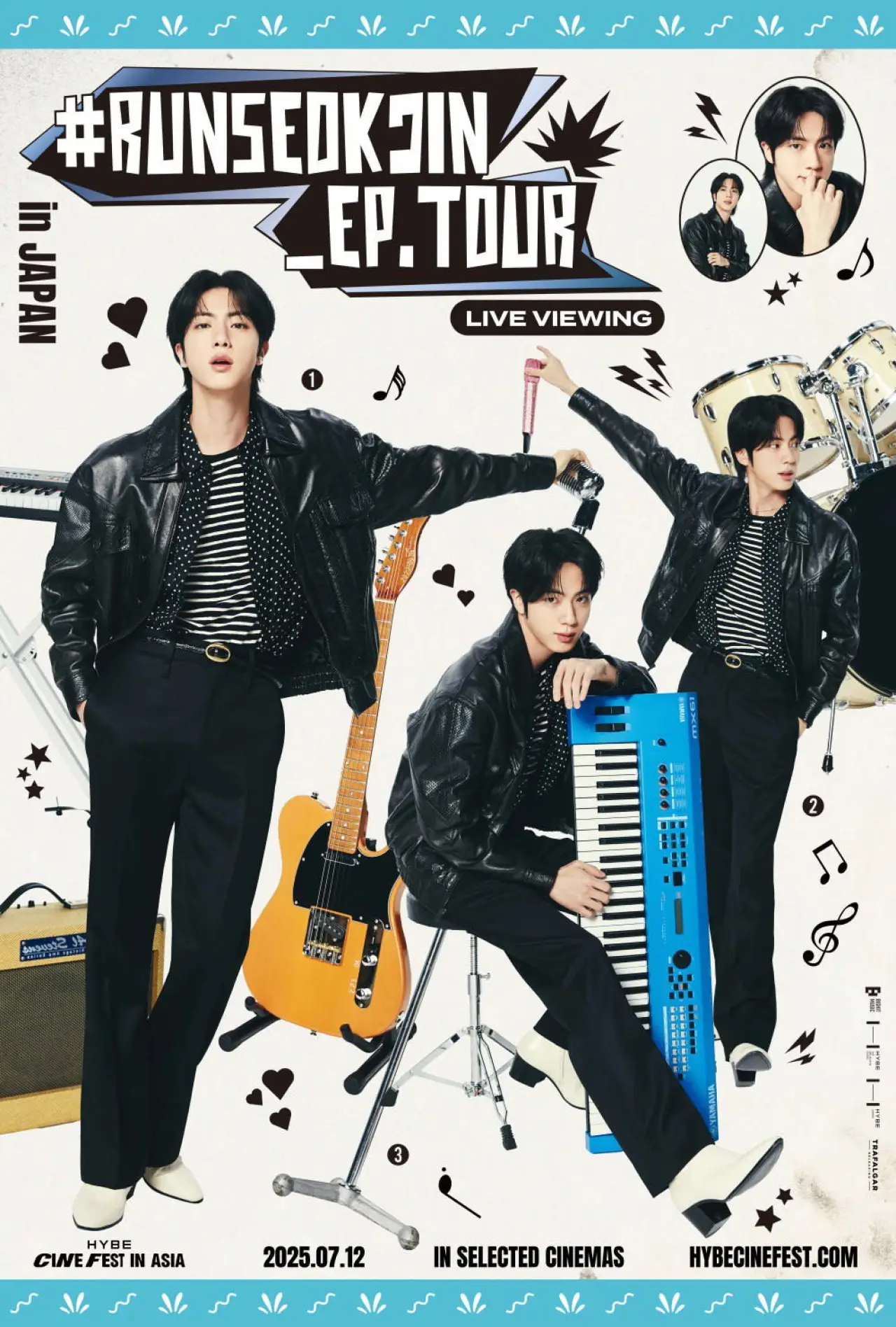 Постер к фильму "#RUNSEOKJIN_EP.TOUR in JAPAN: LIVE VIEWING"