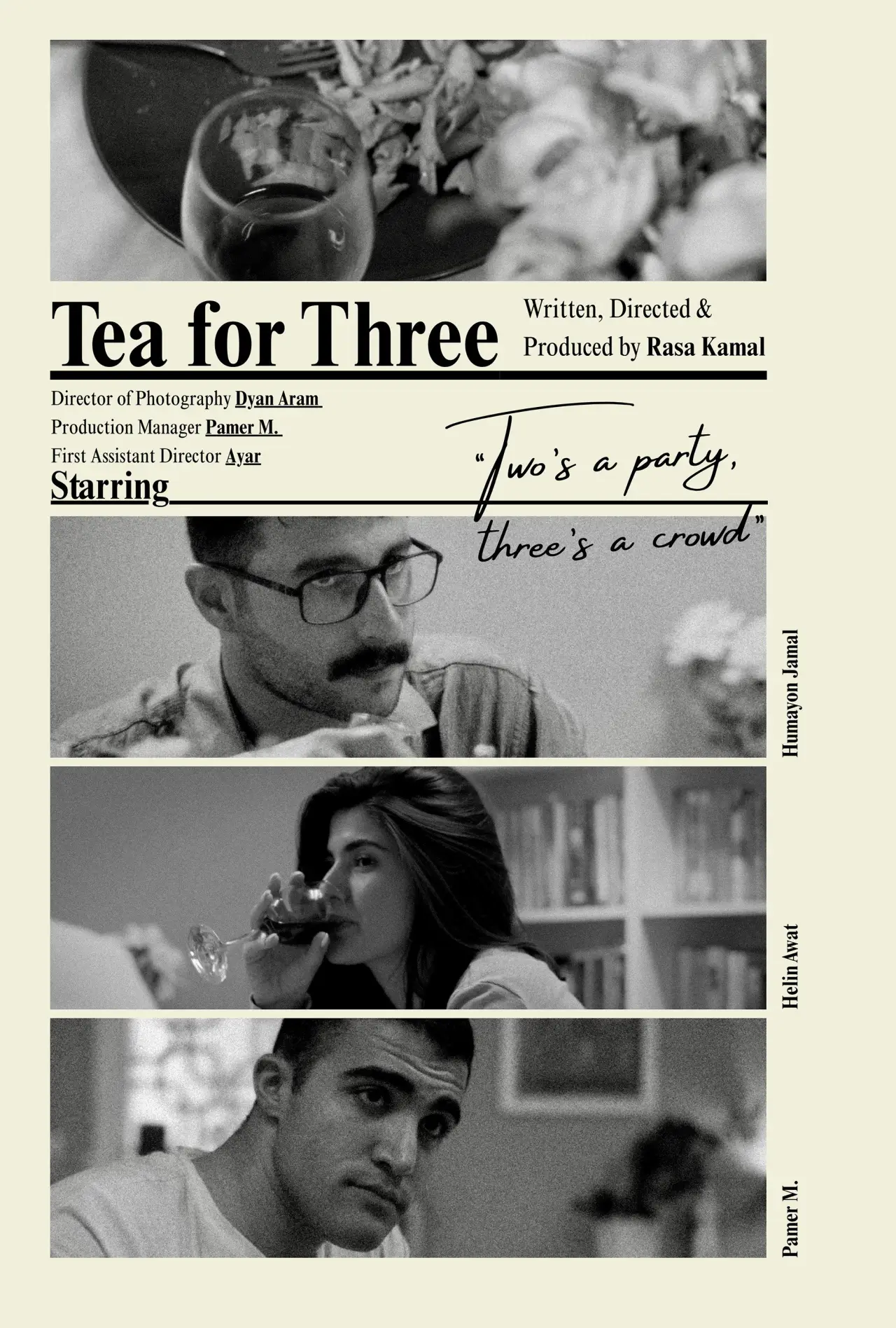 Постер к фильму "Tea For Three"