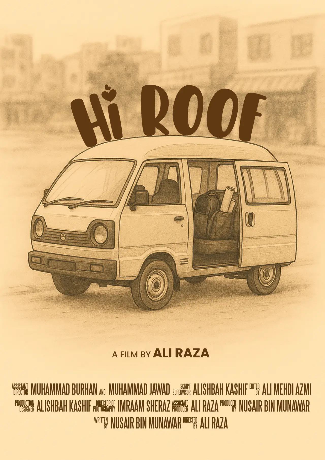 Постер к фильму "Hi Roof"