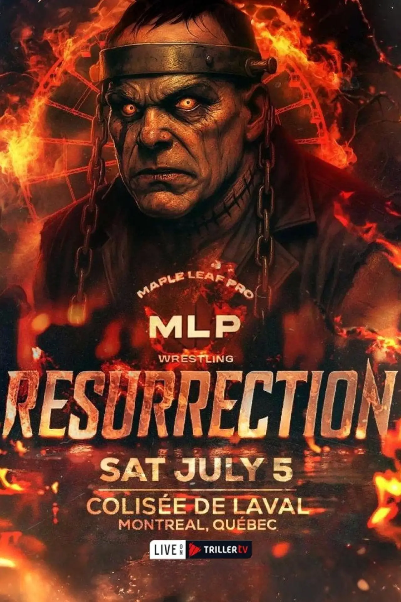 Постер к фильму "Maple Leaf Pro Wrestling: Resurrection"