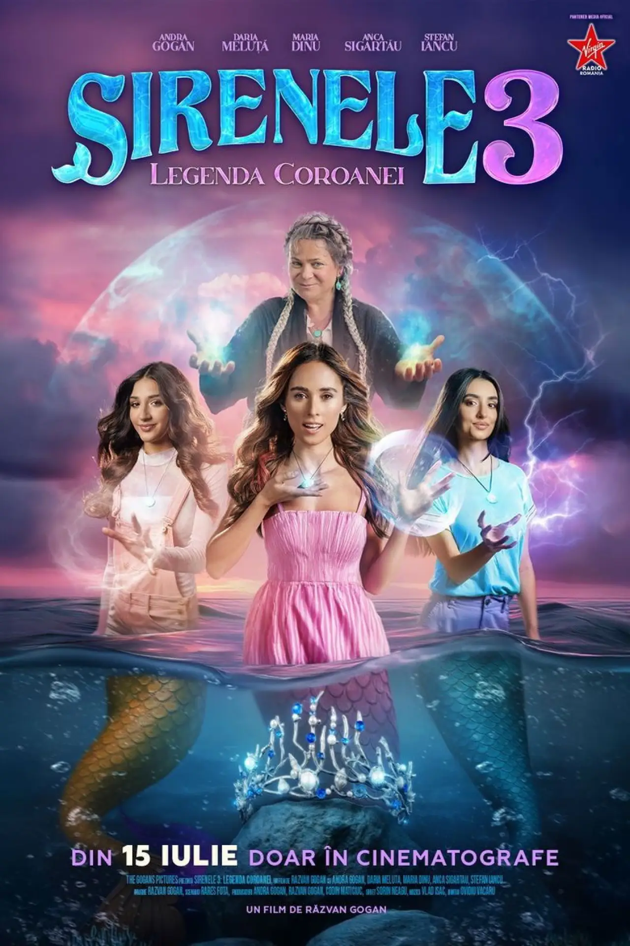 Постер к фильму "Sirenele 3: Legenda coroanei"