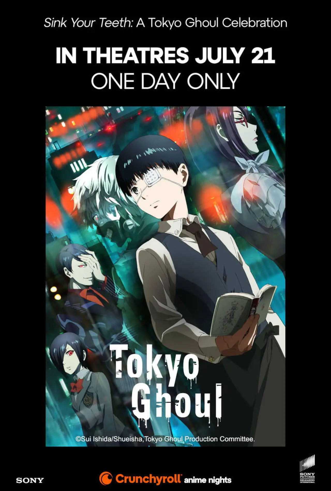 Постер к фильму "Sink Your Teeth: A Tokyo Ghoul Celebration"