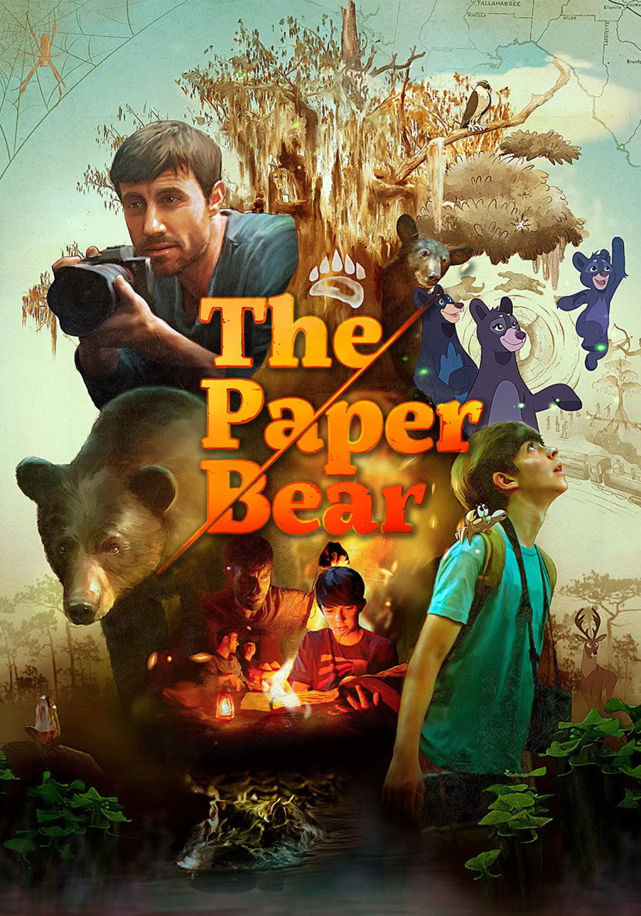 Постер к фильму "The Paper Bear"