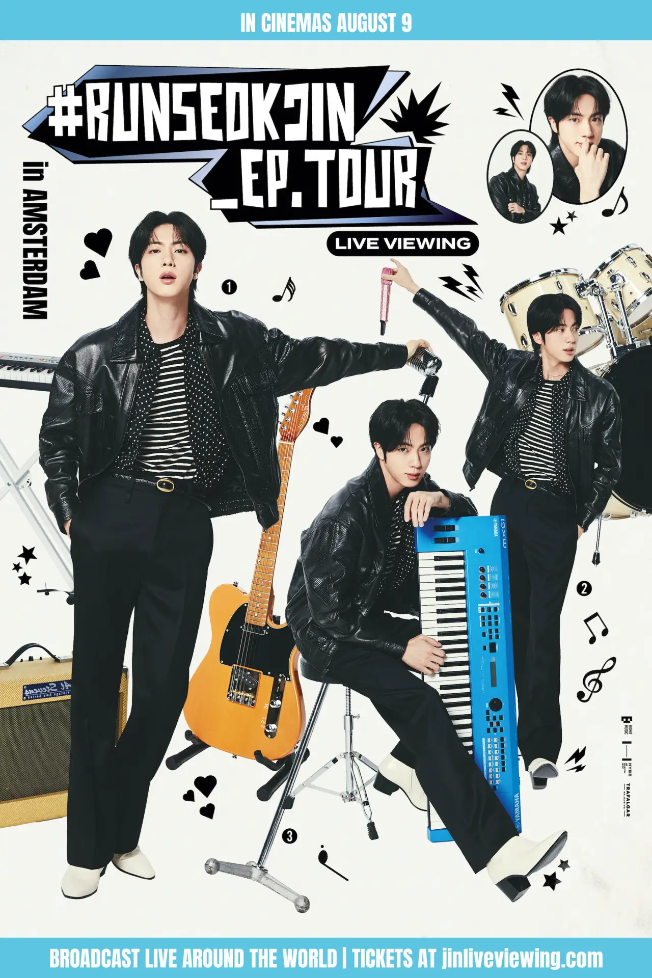 Постер к фильму "#RUNSEOKJIN_EP.TOUR in AMSTERDAM: LIVE VIEWING"