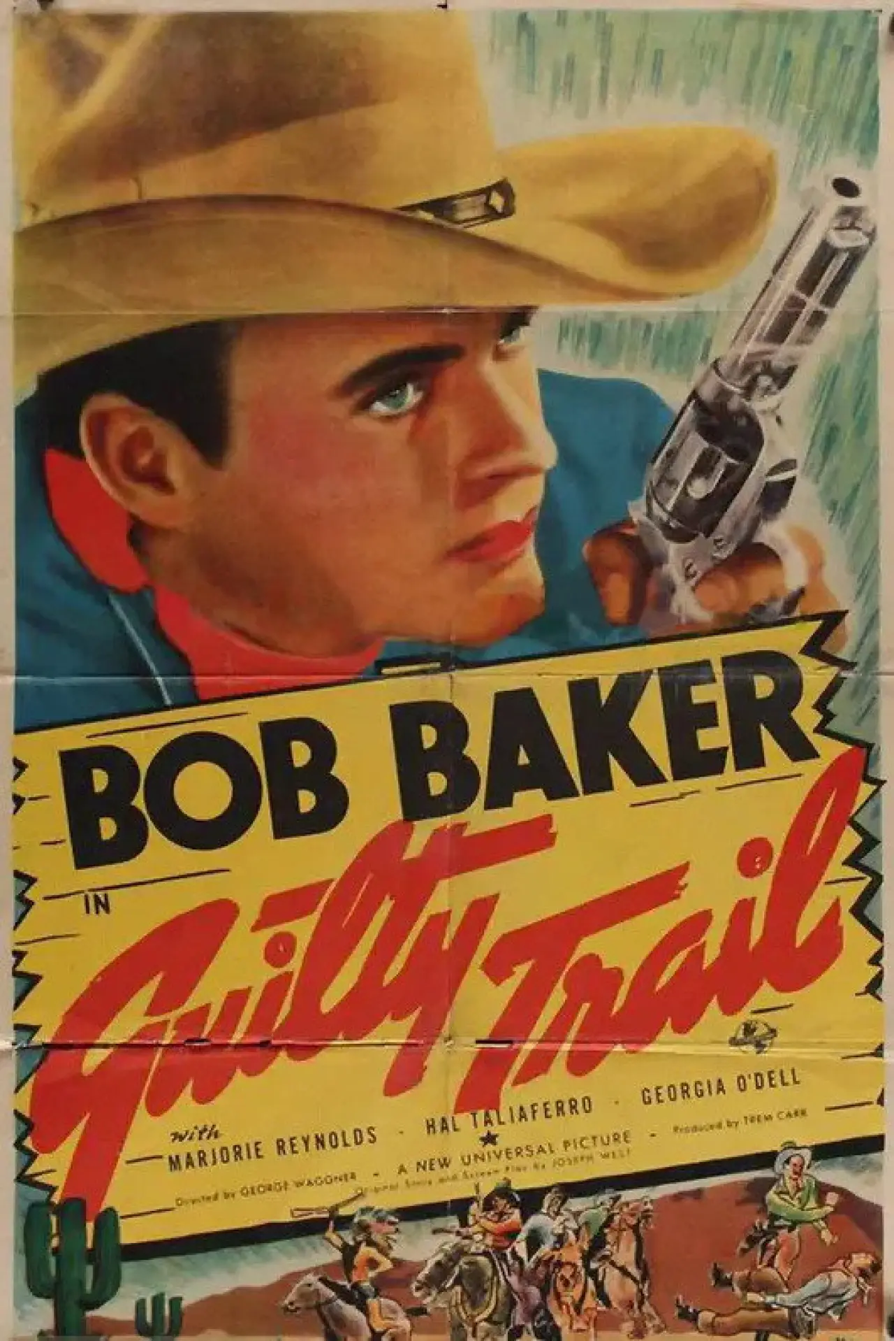Постер к фильму "Guilty Trail"