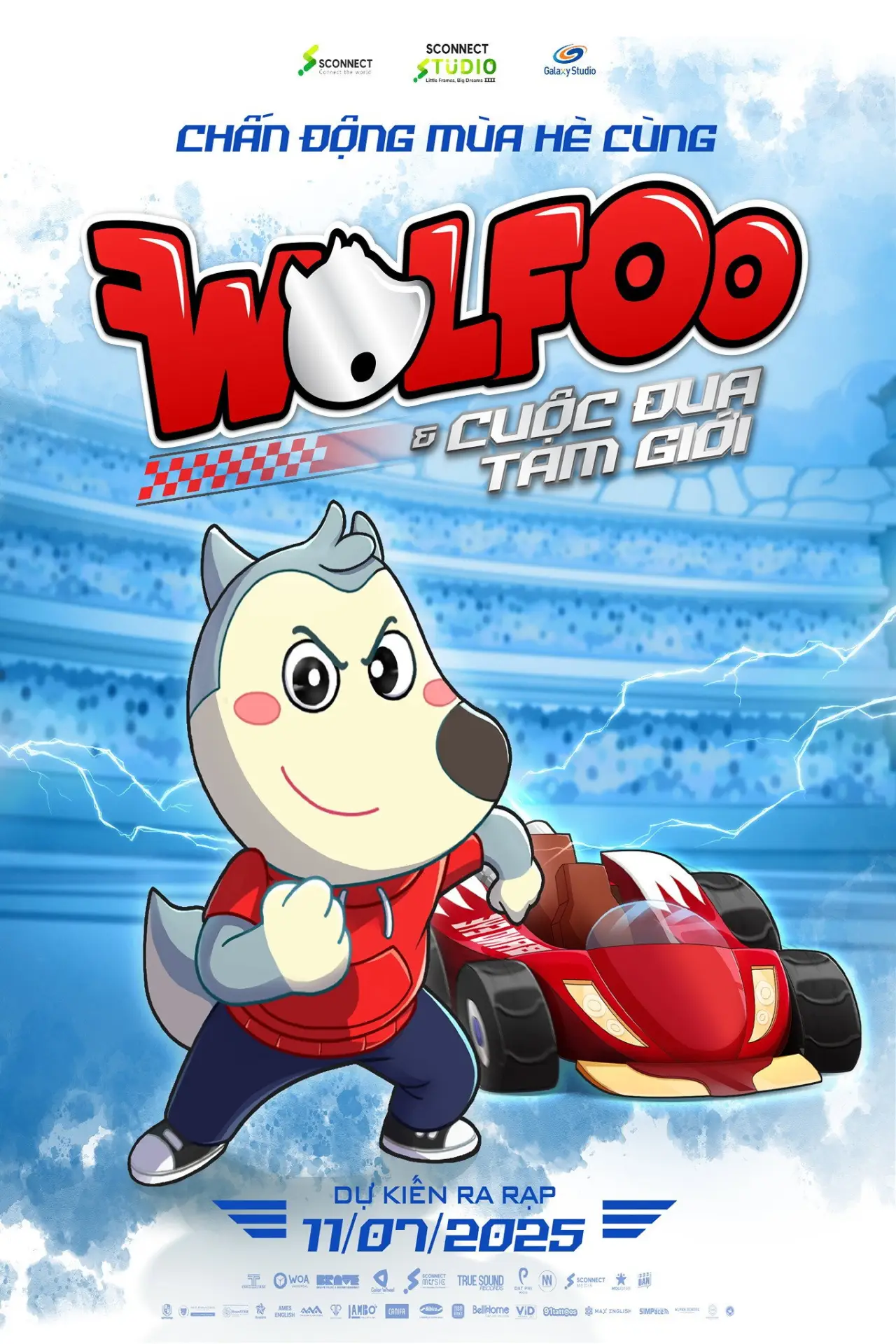 Постер к фильму "Wolfoo & Cuộc Đua Tam Giới"